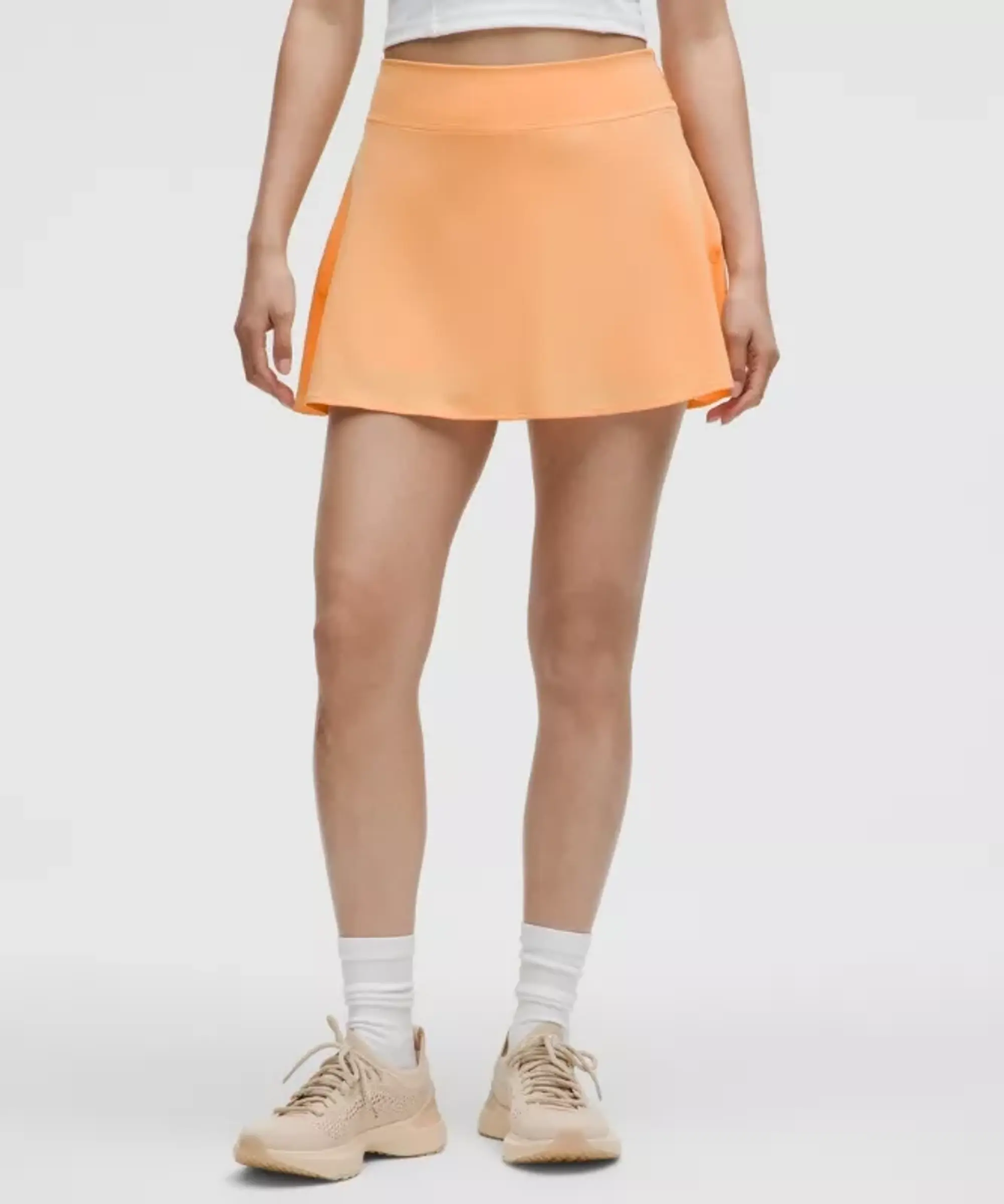 lululemon – Women's Lightweight High-Rise Tennis Skirt – Color Orange – Size 0