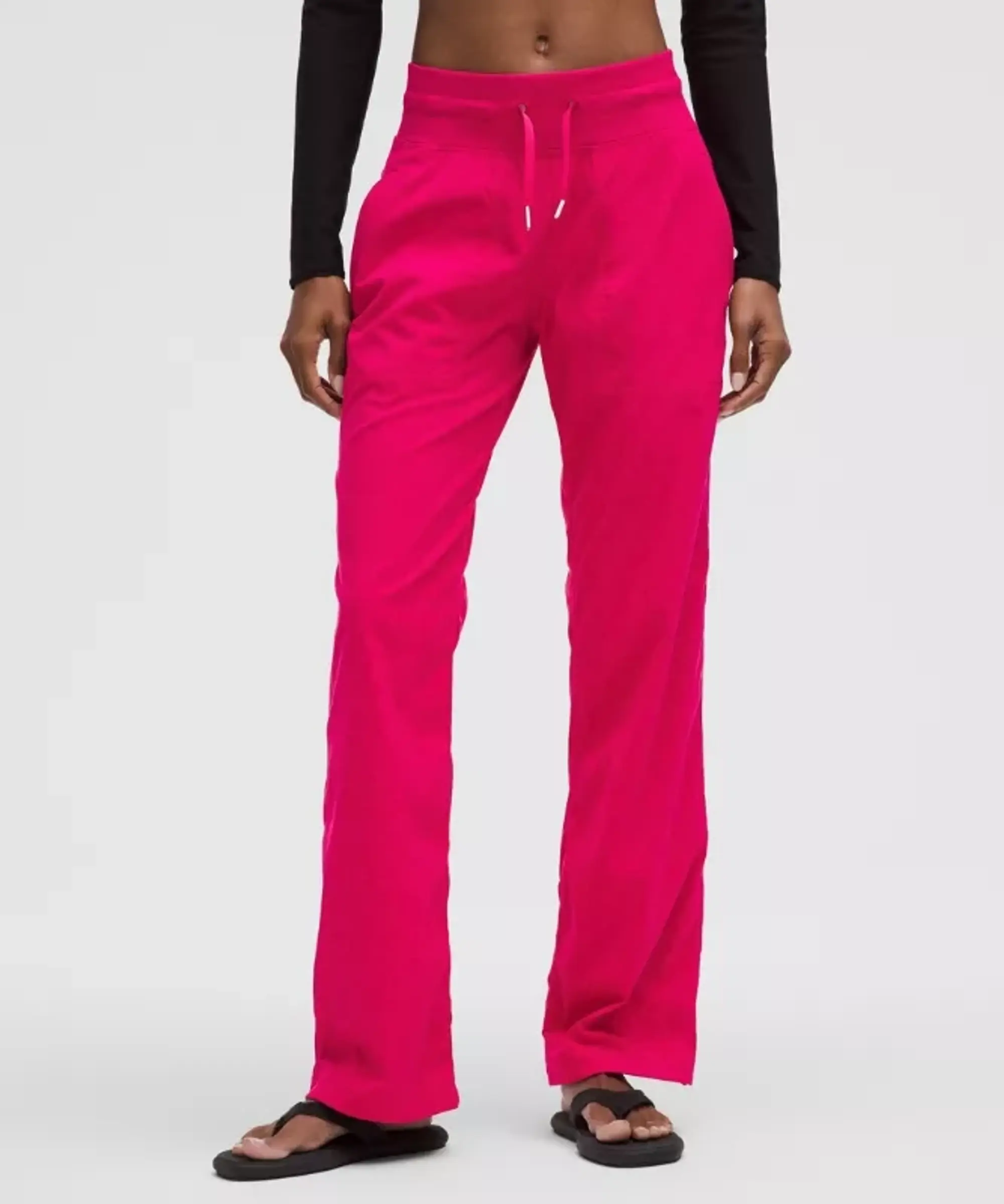 lululemon – Women's Dance Studio Mid-Rise Pants Regular – Color Pink – Size 0