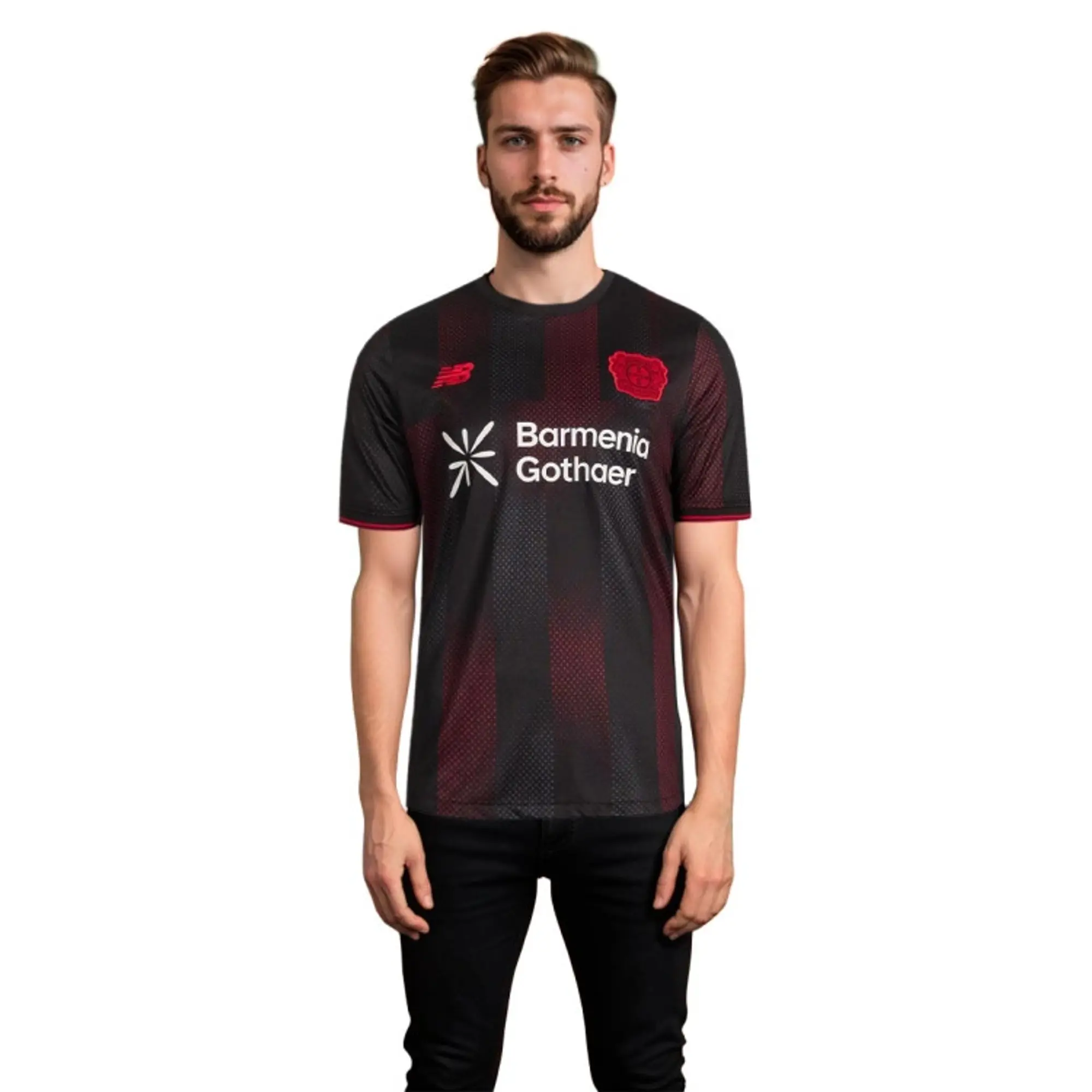 New Balance Bayer Leverkusen 25 26 SS Home Shirt