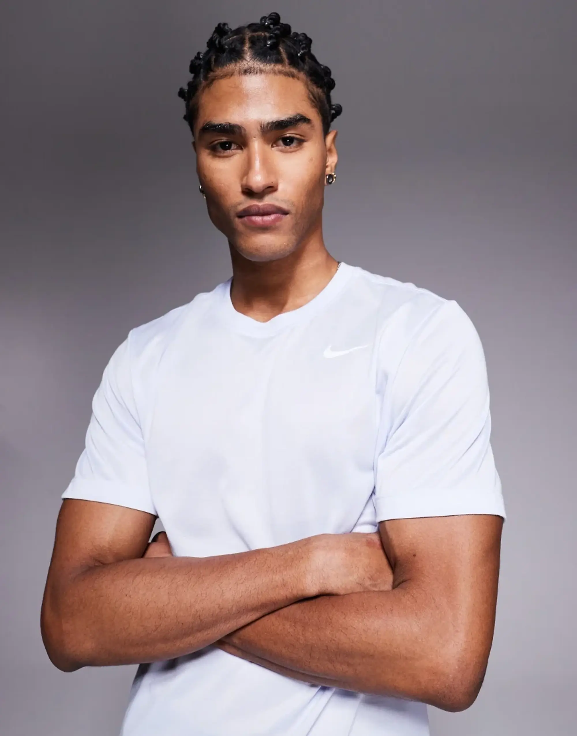 Nike Training Legend Dri-Fit Veneer T-Shirt In Grey