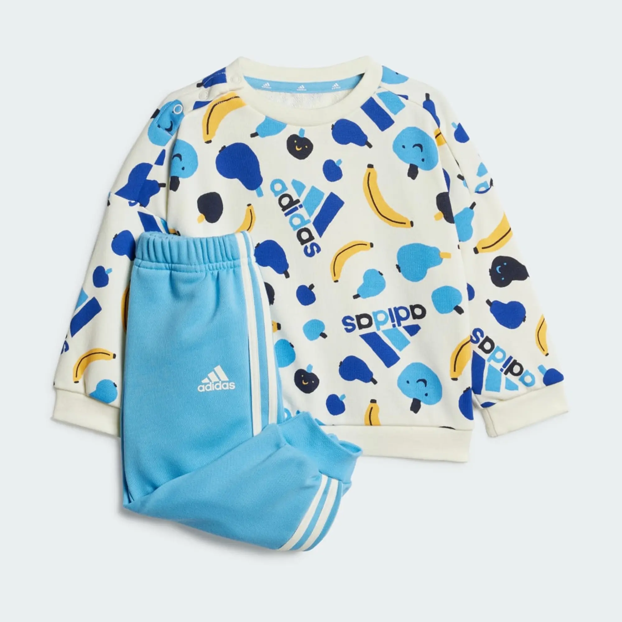 adidas Essentials Allover Print Jogger Set Kids