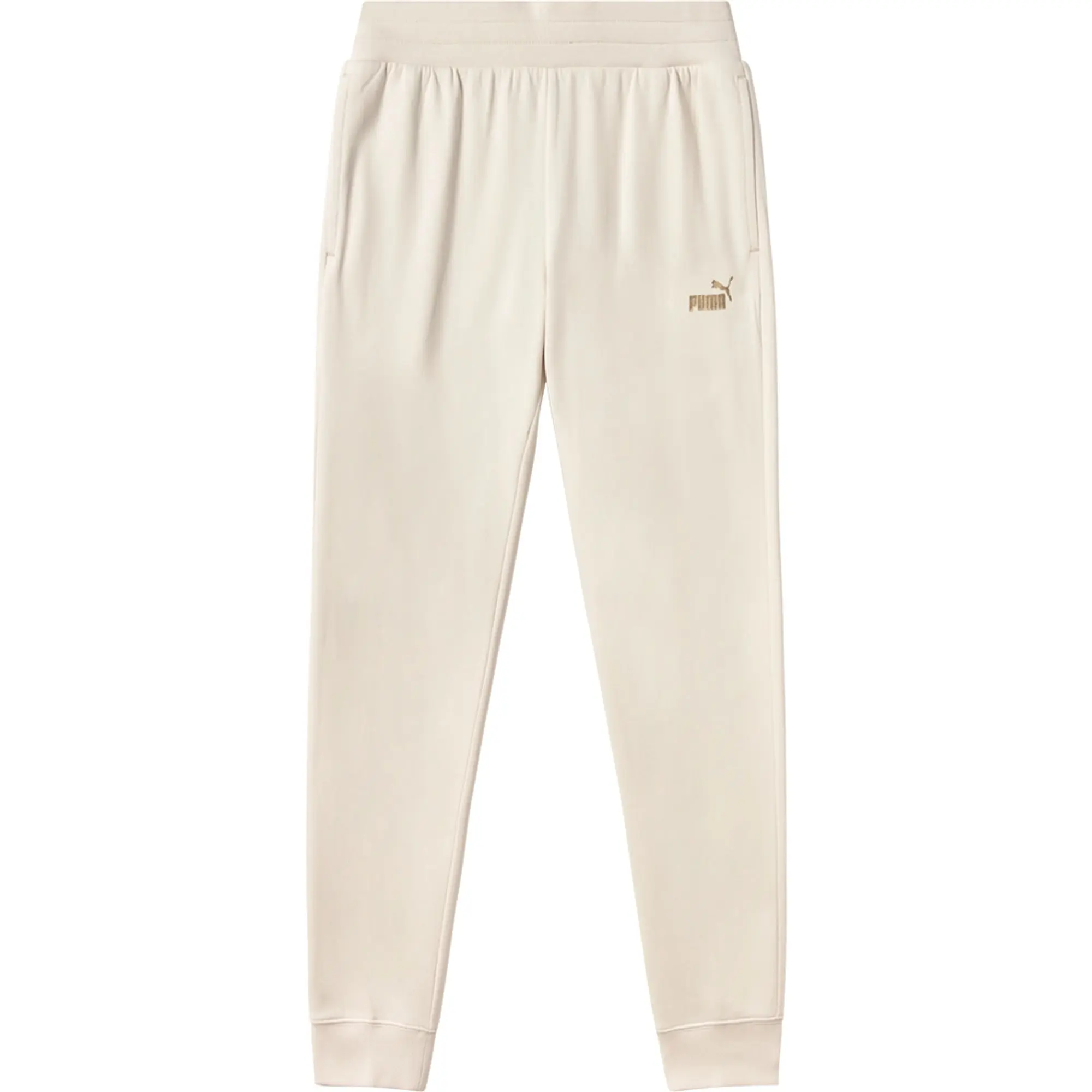 Puma Essentials + Textured Foil Logo Sweat Pants