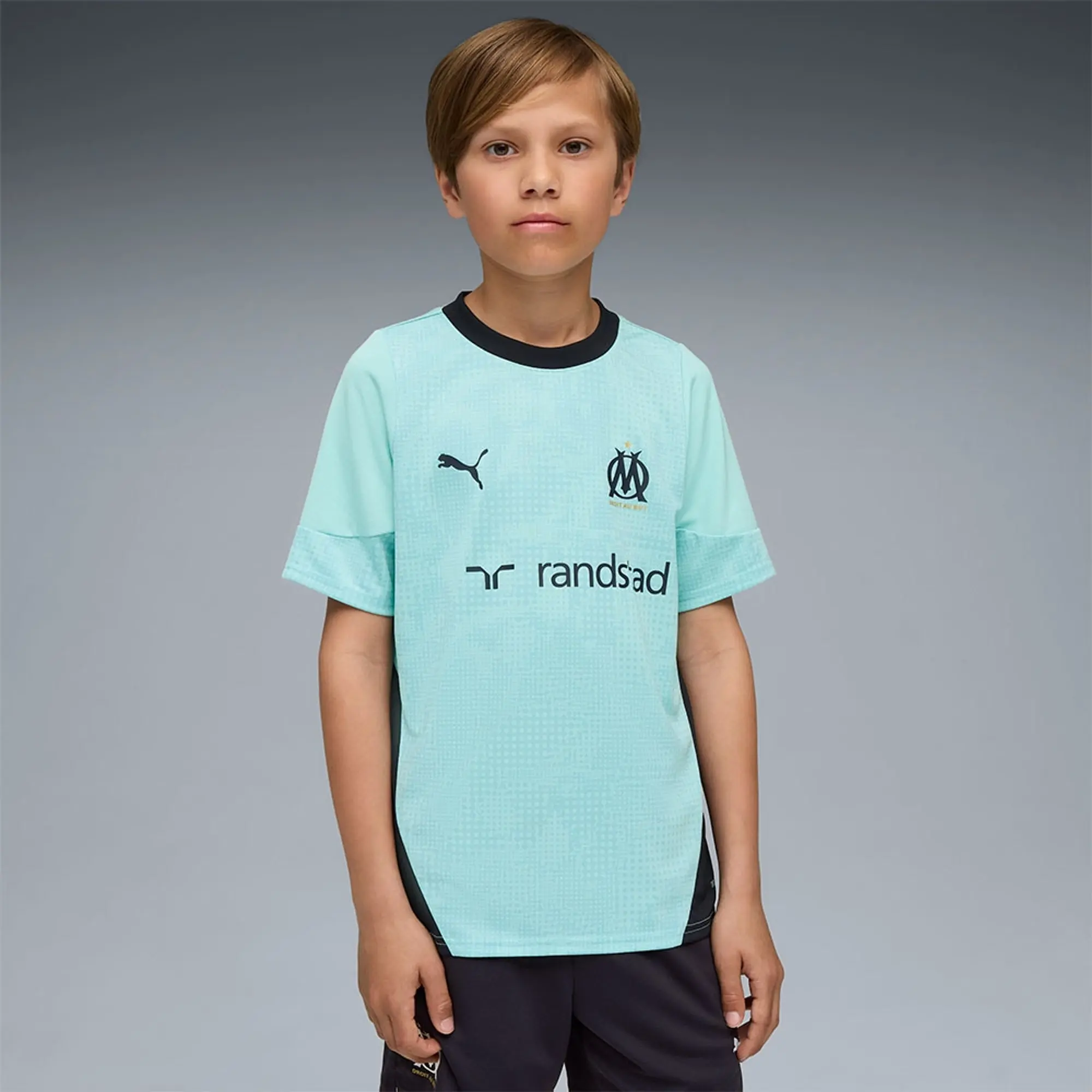 Puma Olympique Marseille 24/25 Training Junior Short Sleeve T-shirt