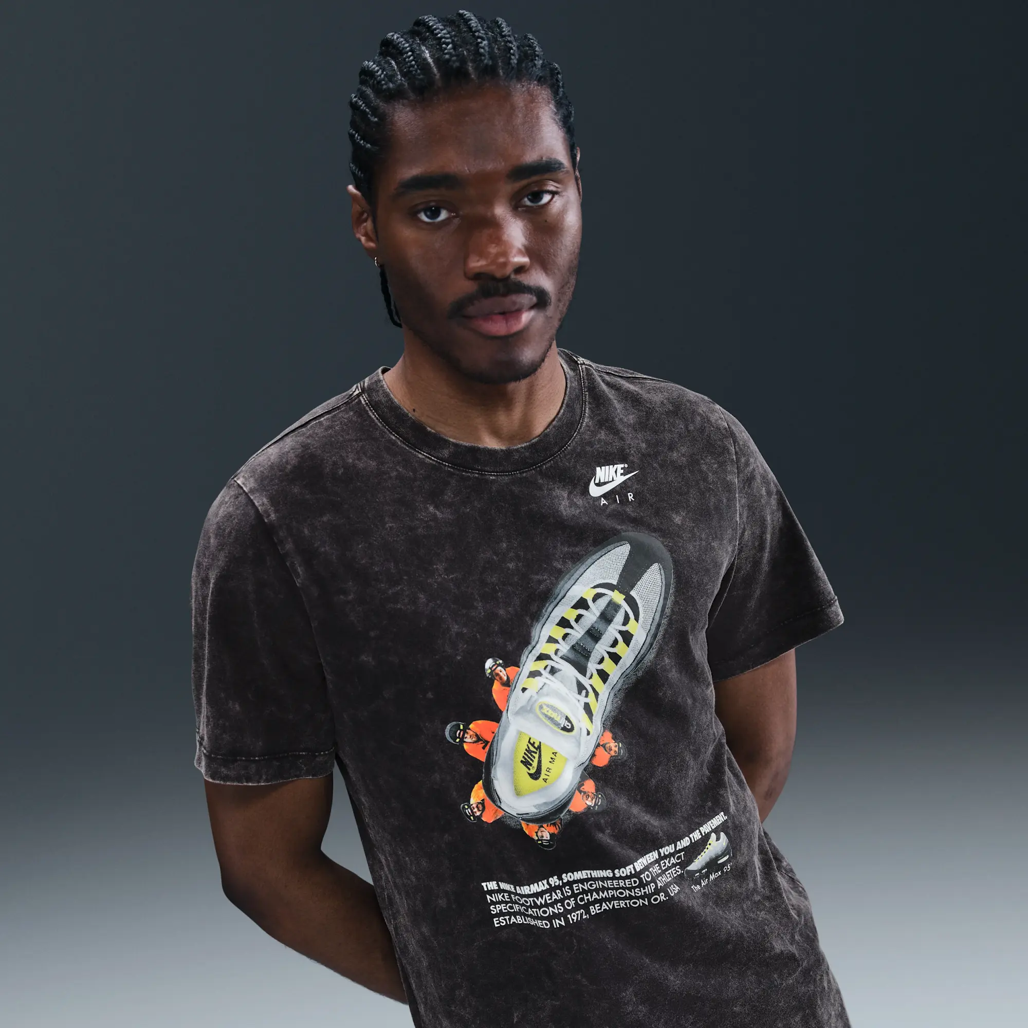 Nike Sportswear T-Shirt - Black - Cotton