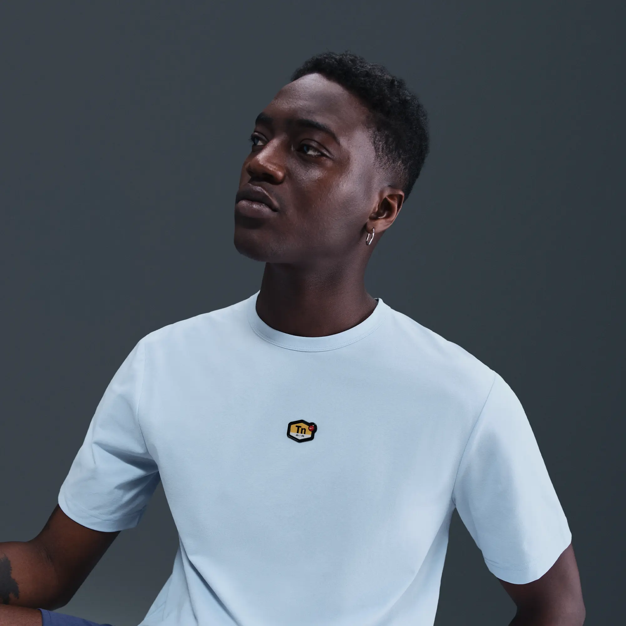 Nike Sportswear Men's T-Shirt - Blue - Polyester