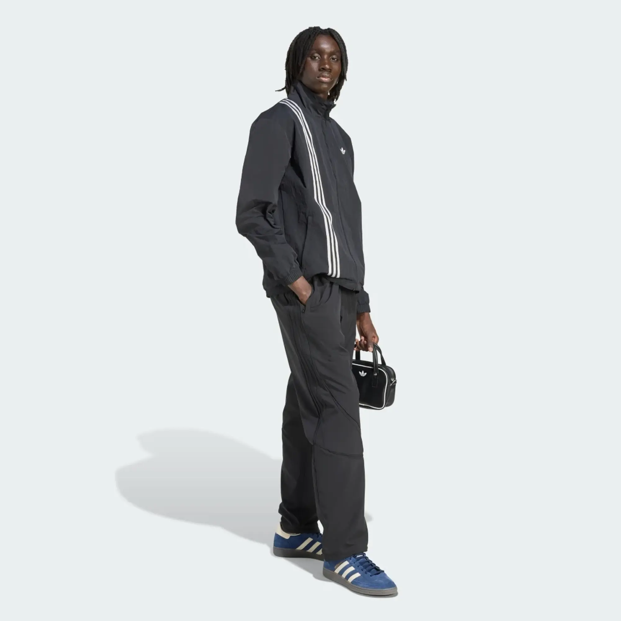 adidas Firebird Front Stripes Woven Track Top