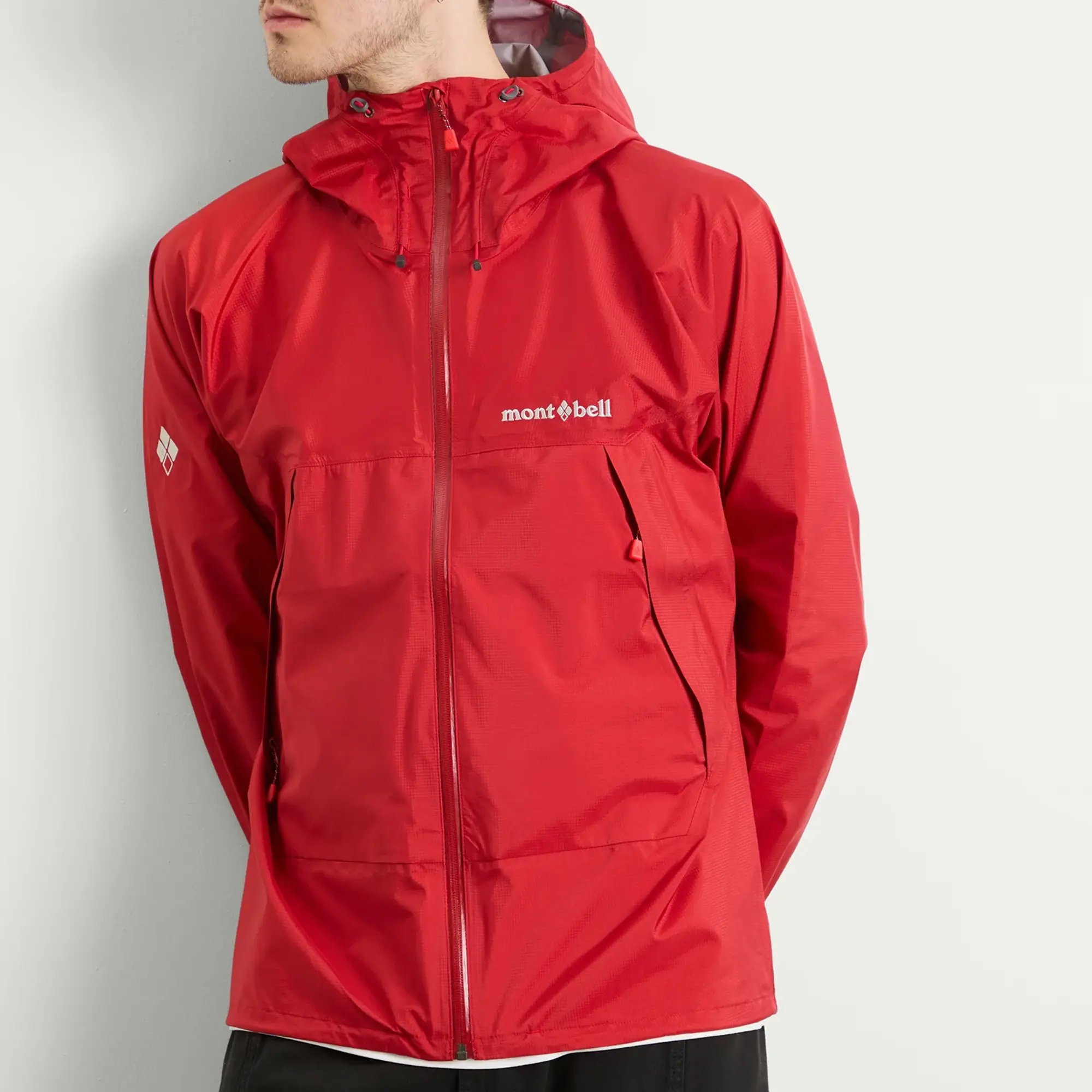 Montbell Men's Thunder Pass Jacket Red Brick