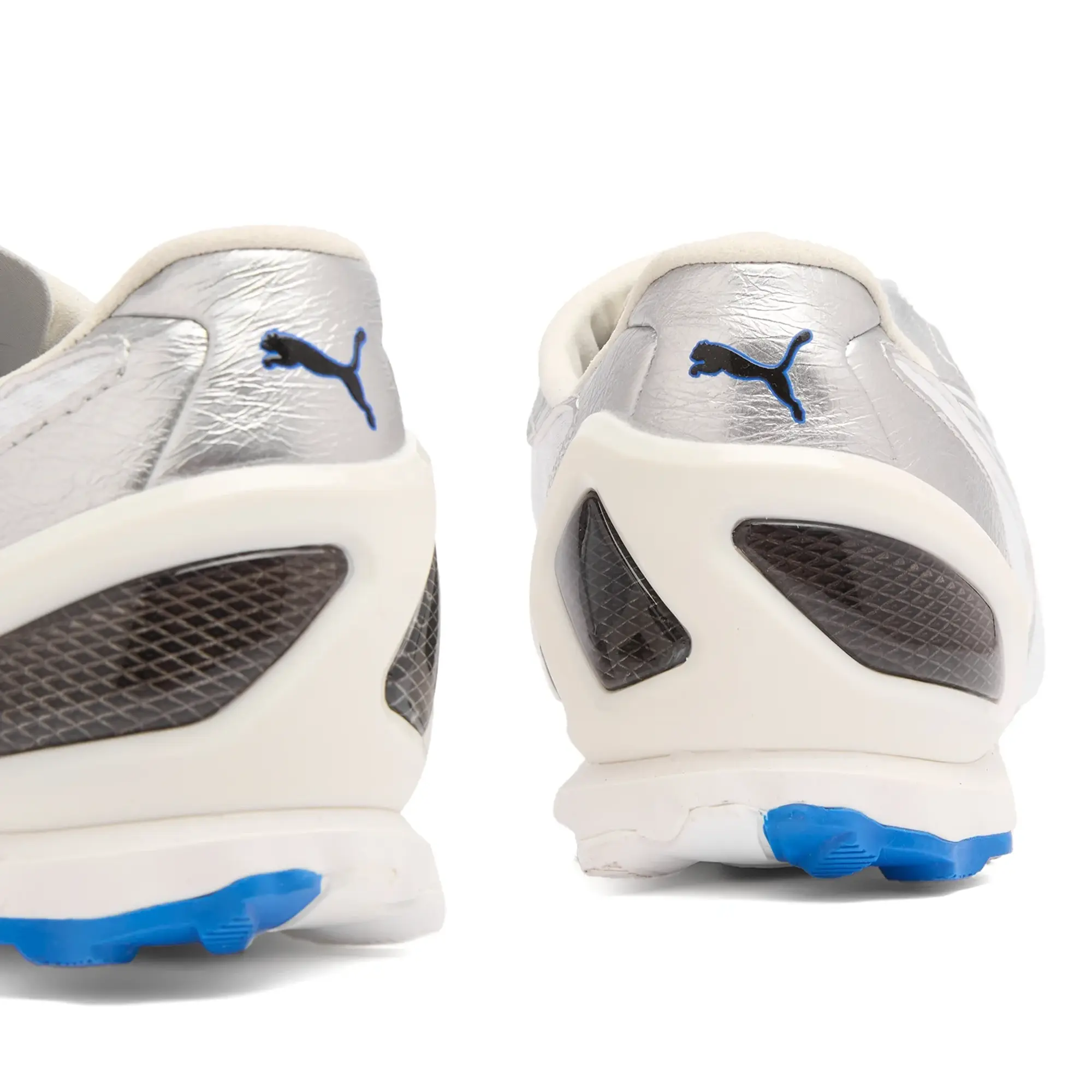 PUMA V-S1 Metallic Sneakers Unisex, White/Silver