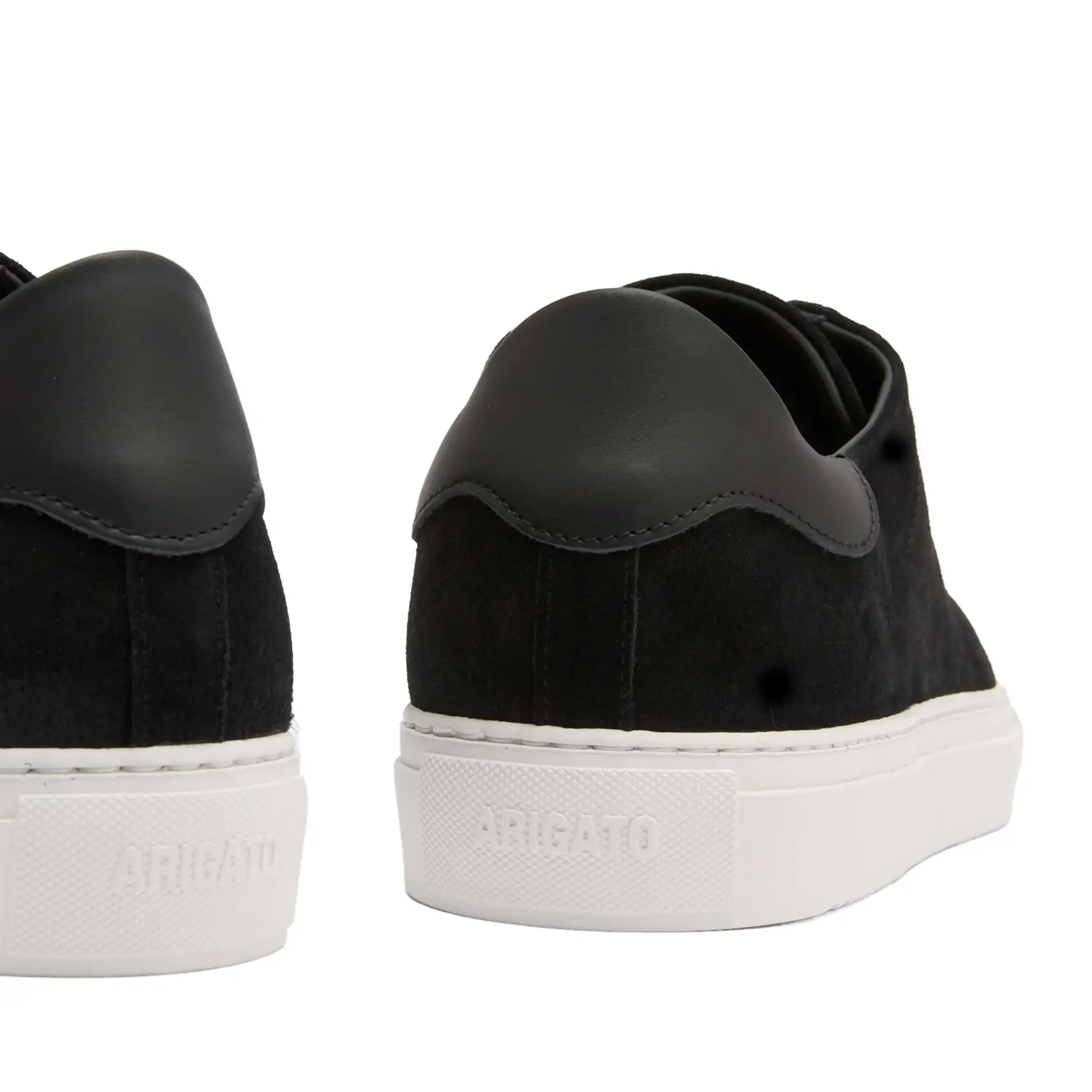 Axel Arigato Men's Clean 90 Suede Sneaker Black/White
