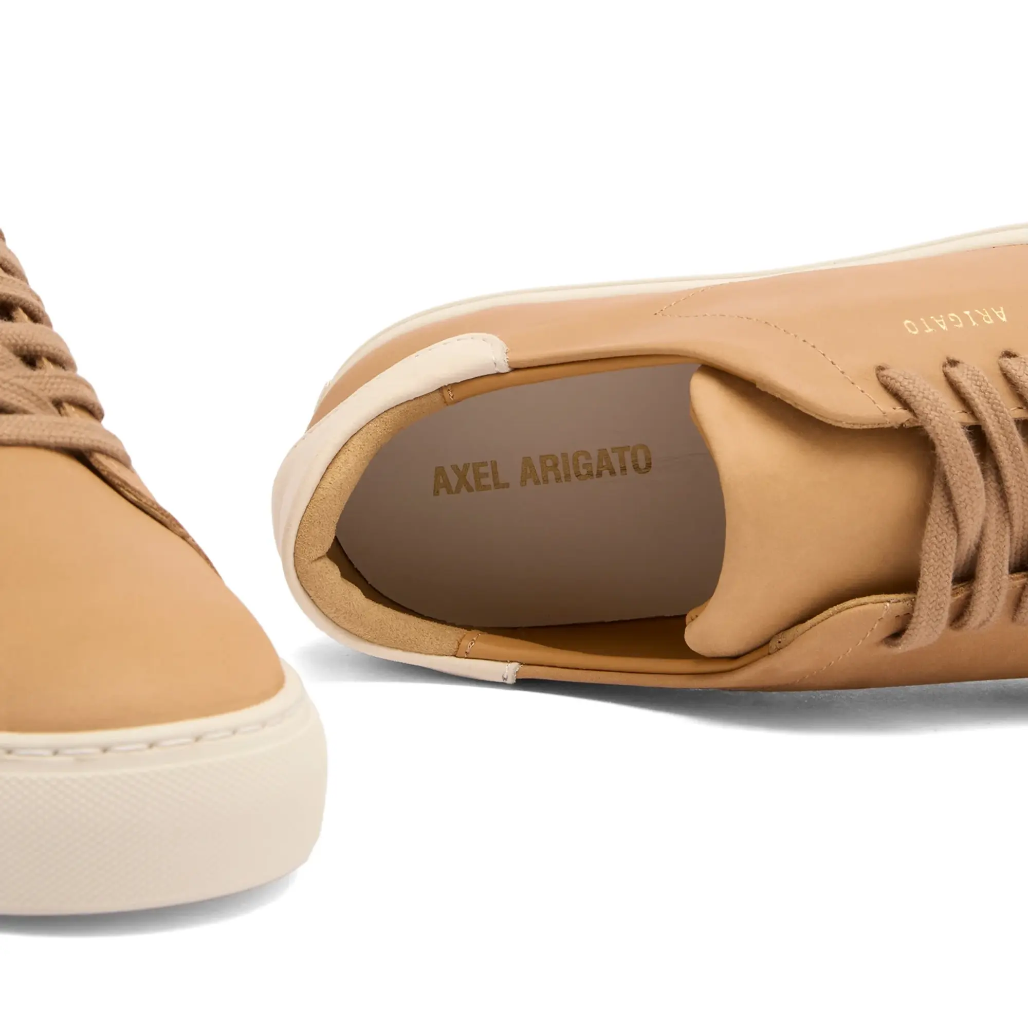 Axel Arigato Men's Clean 90 Sneaker Tan/Light Beige