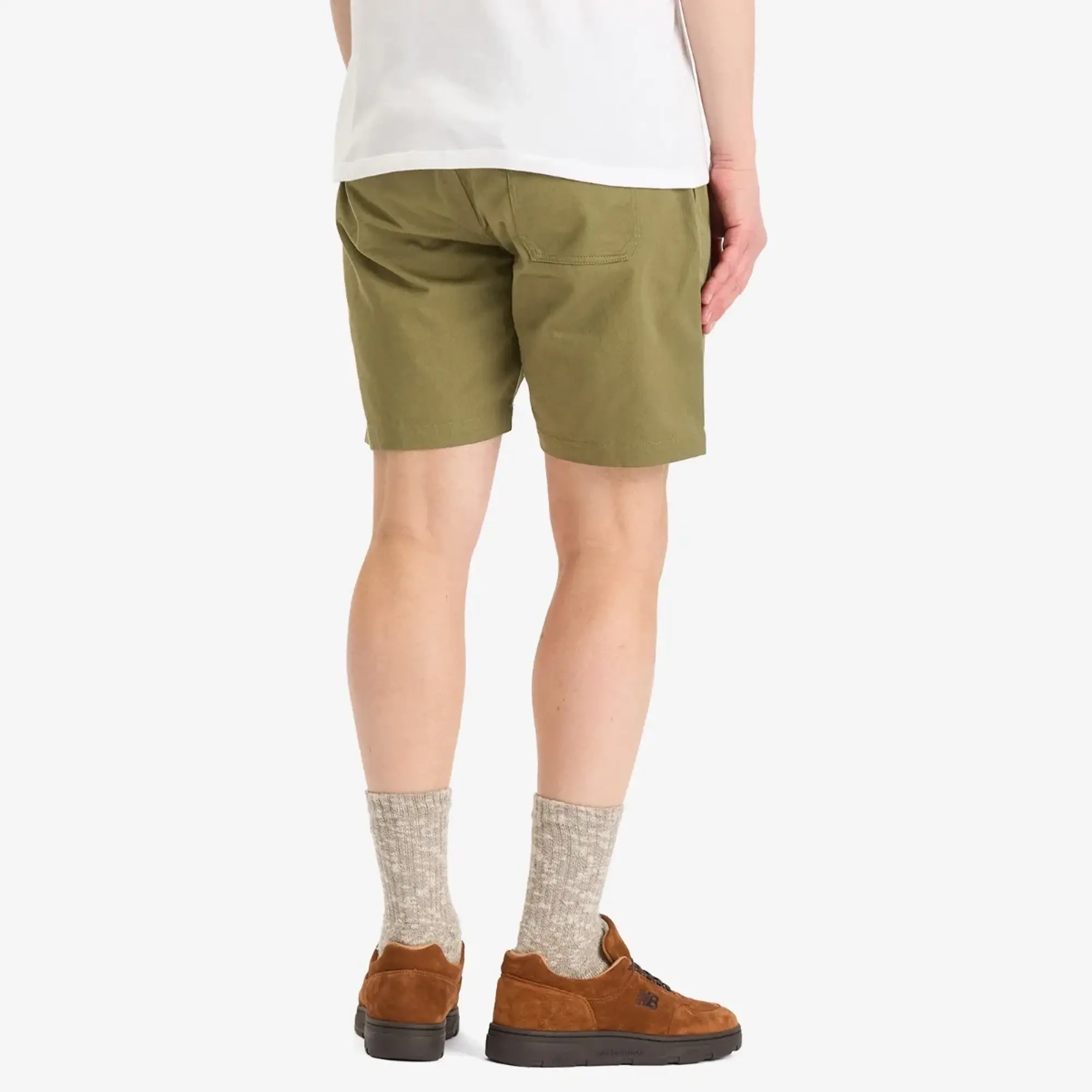Universal Works Men's Beach Shorts Light Olive