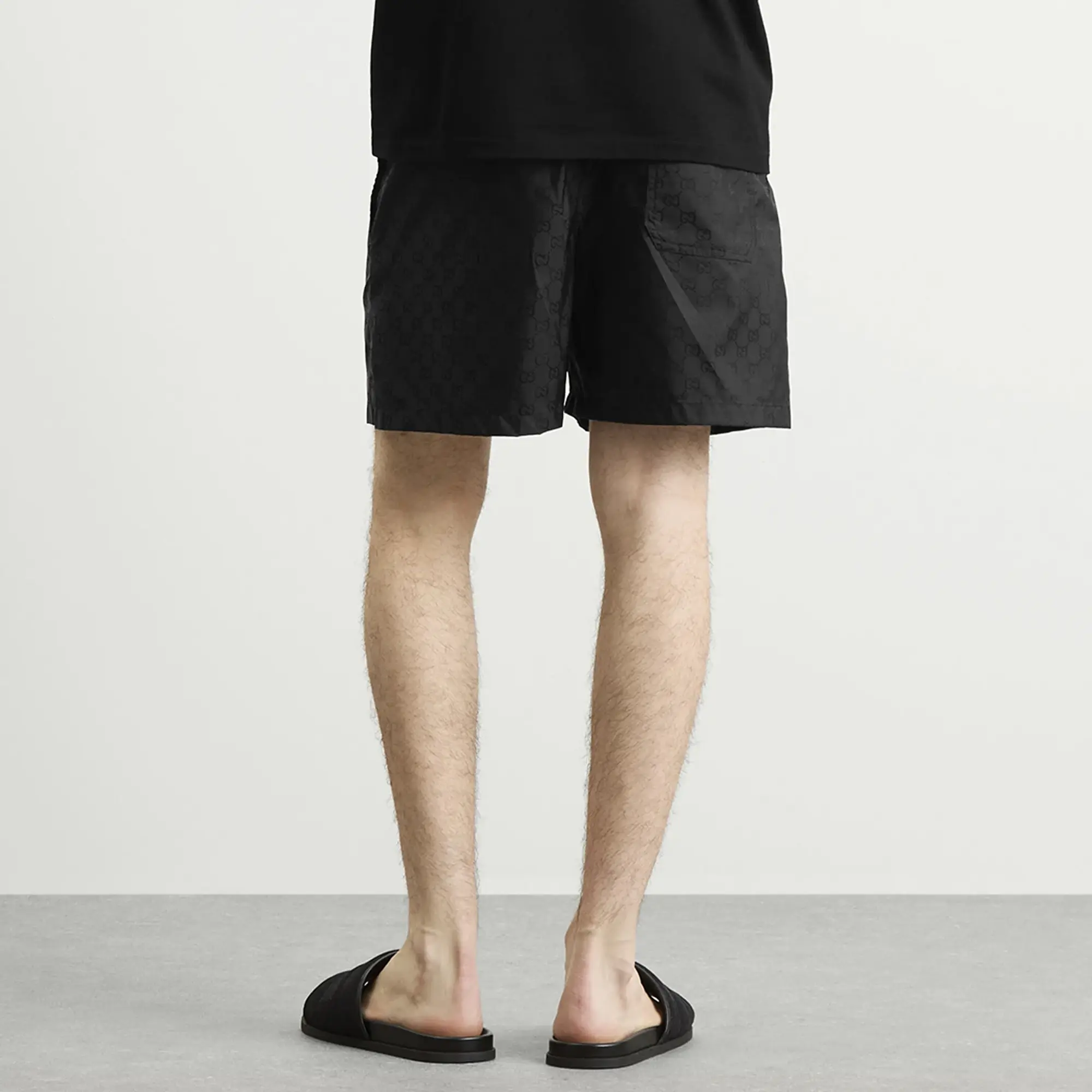 Gucci Men's Nylon GG Short Black