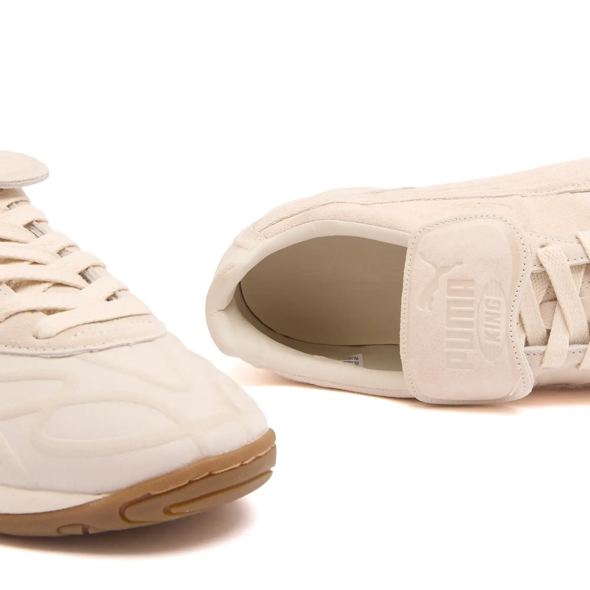 Puma King Indoor Clean Sneaker Alpine Snow
