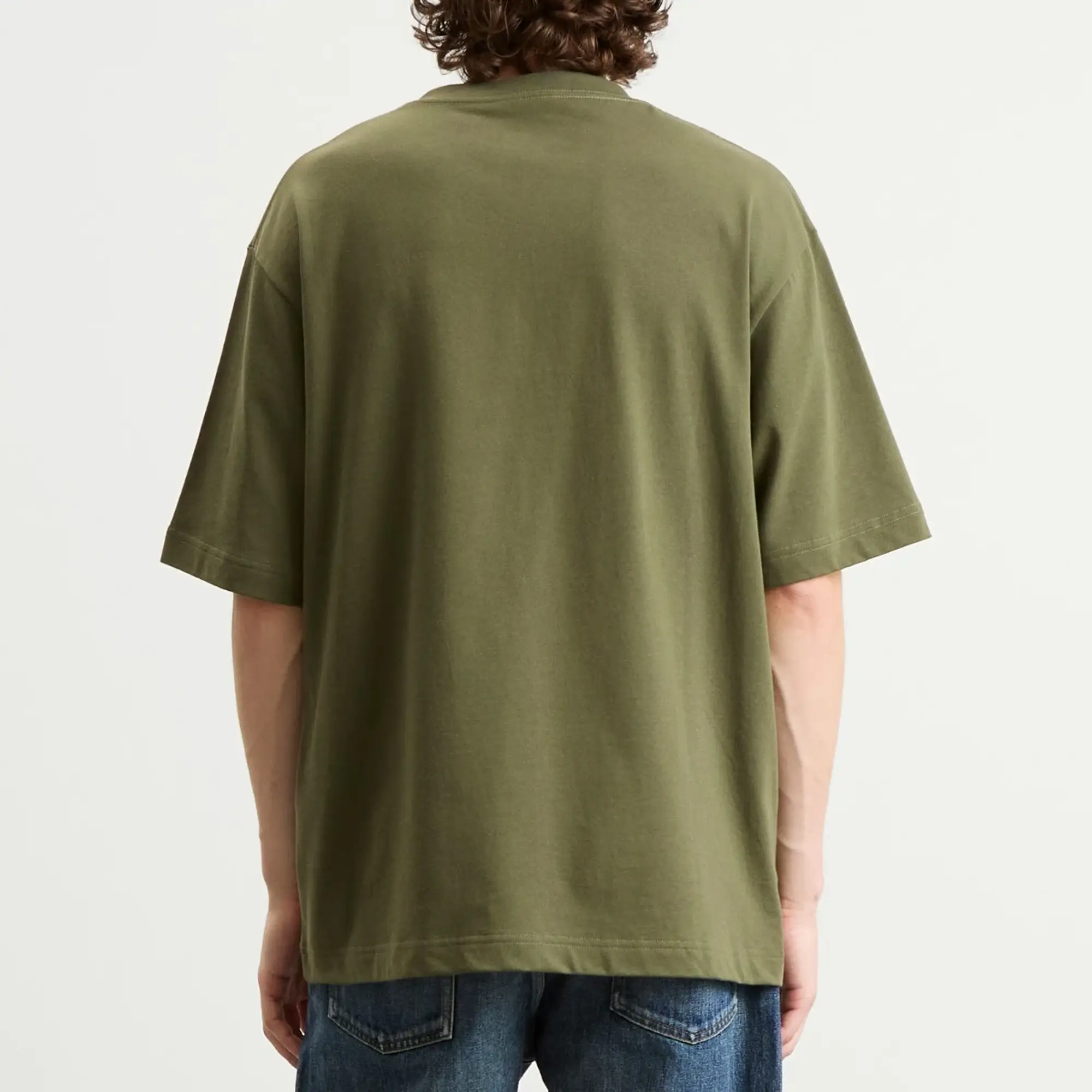 Gucci Men's Interlocking Logo Heavy Cotton T-Shirt Green