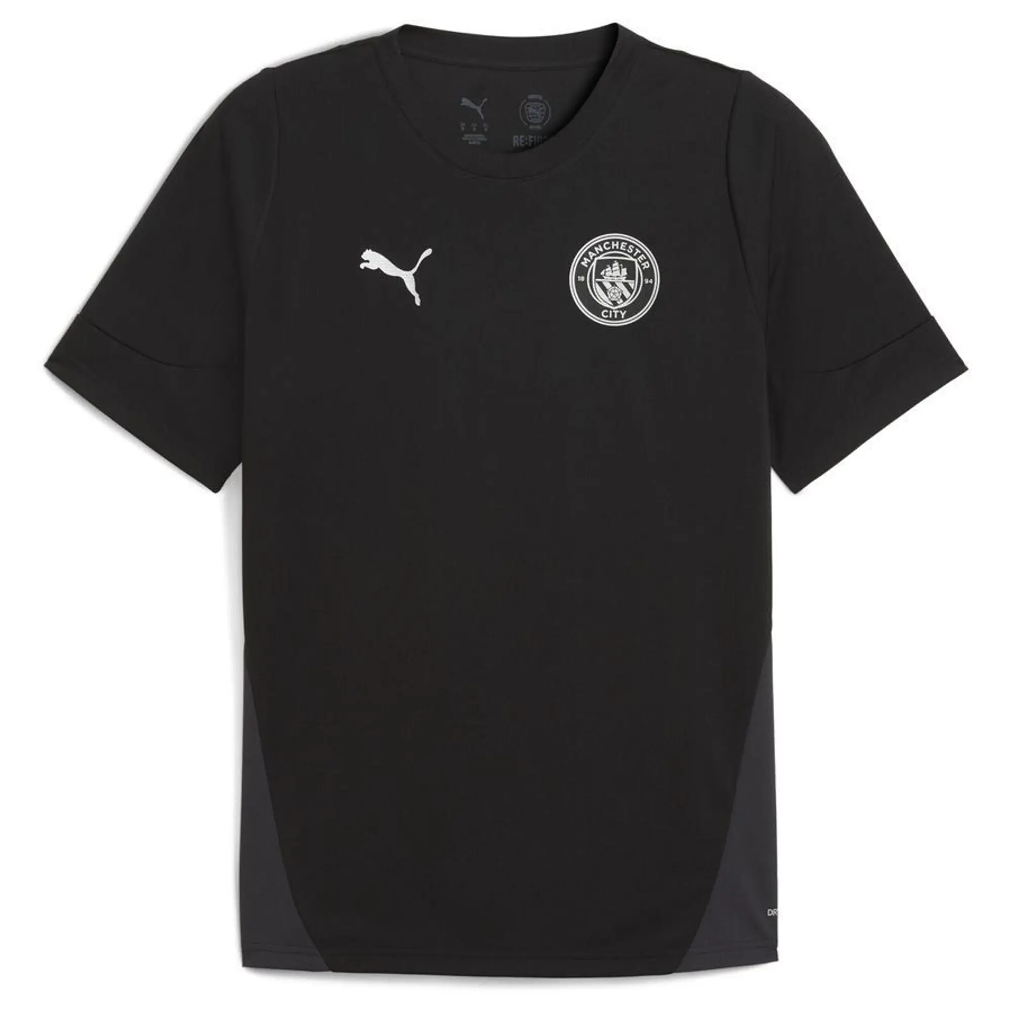 PUMA Manchester City Training Jersey Men, Black/Silver