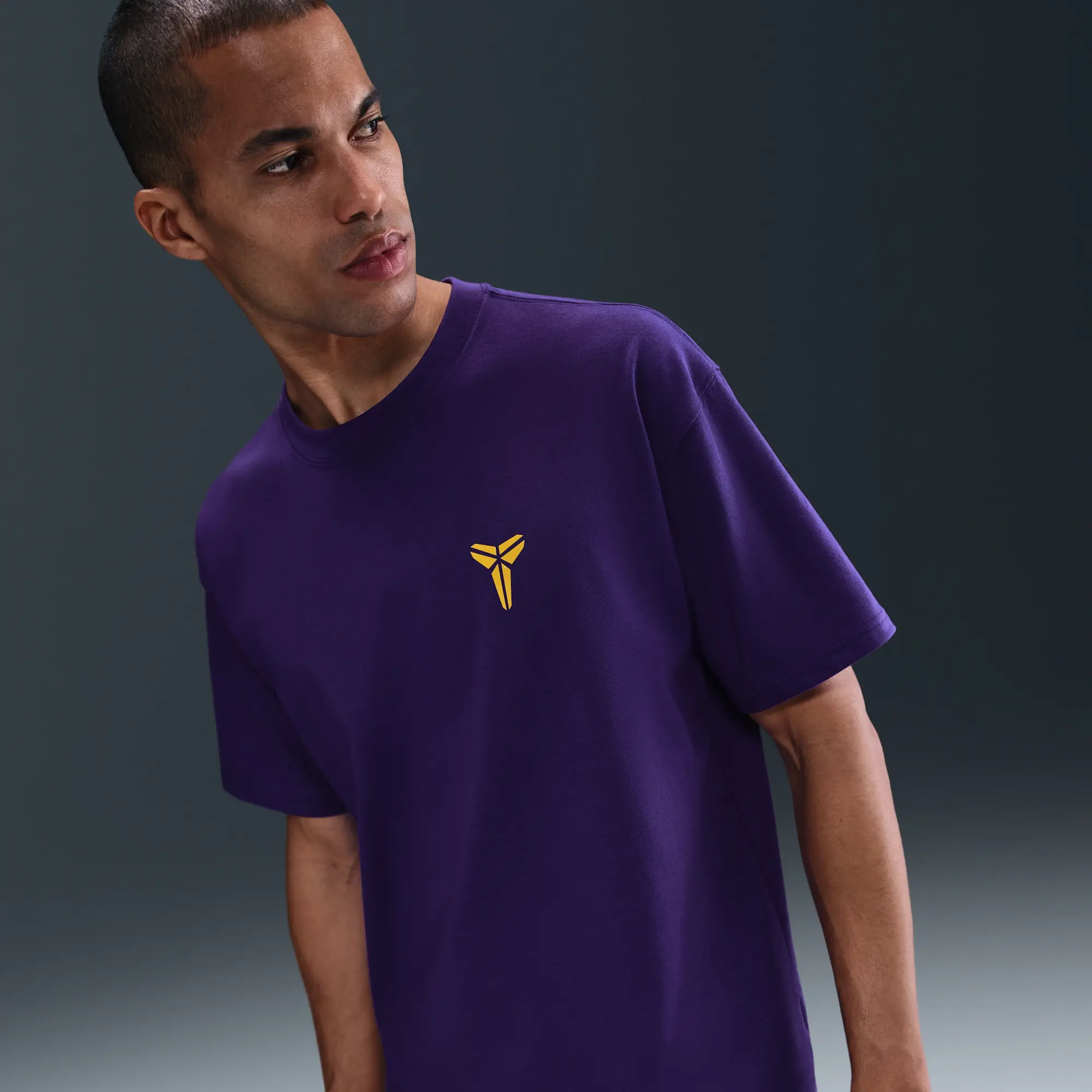 Nike Kobe Men's Dri-FIT Basketball T-Shirt - Purple - Sustainable Materials
