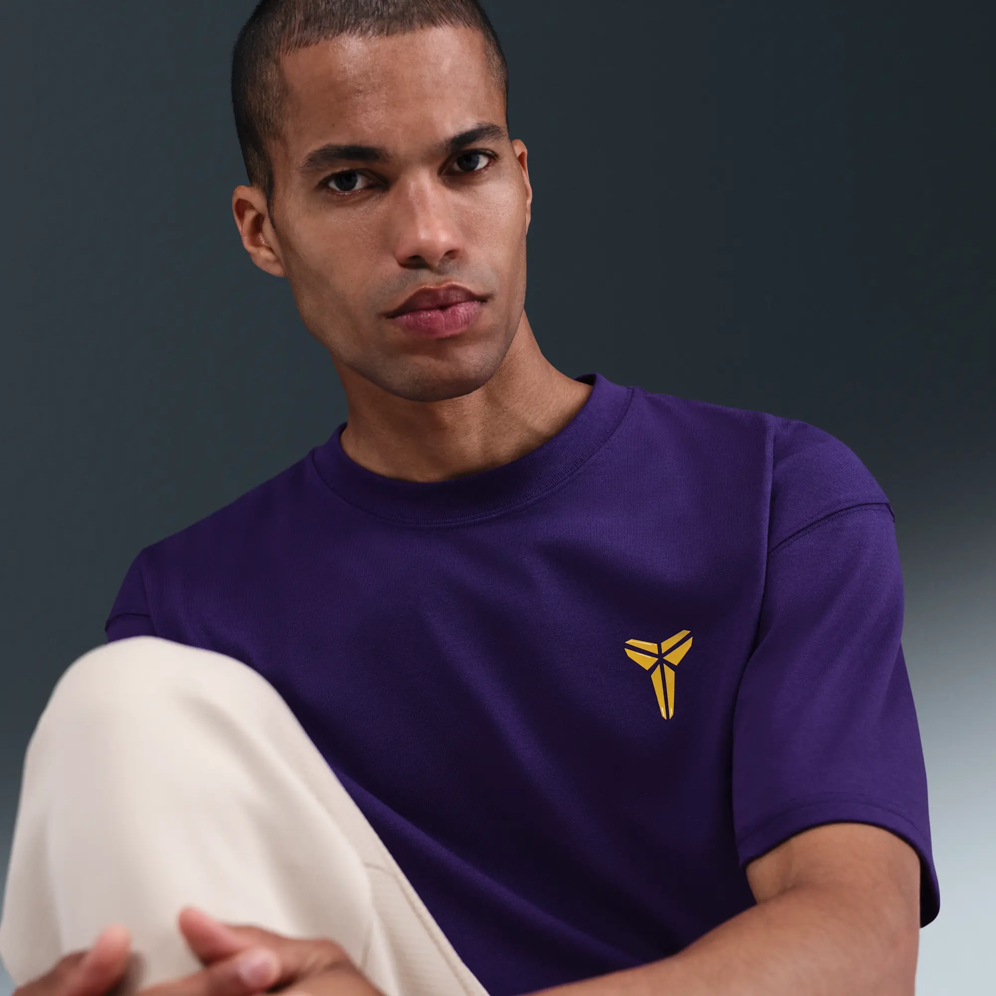 Nike Kobe Men's Dri-FIT Basketball T-Shirt - Purple - Sustainable Materials