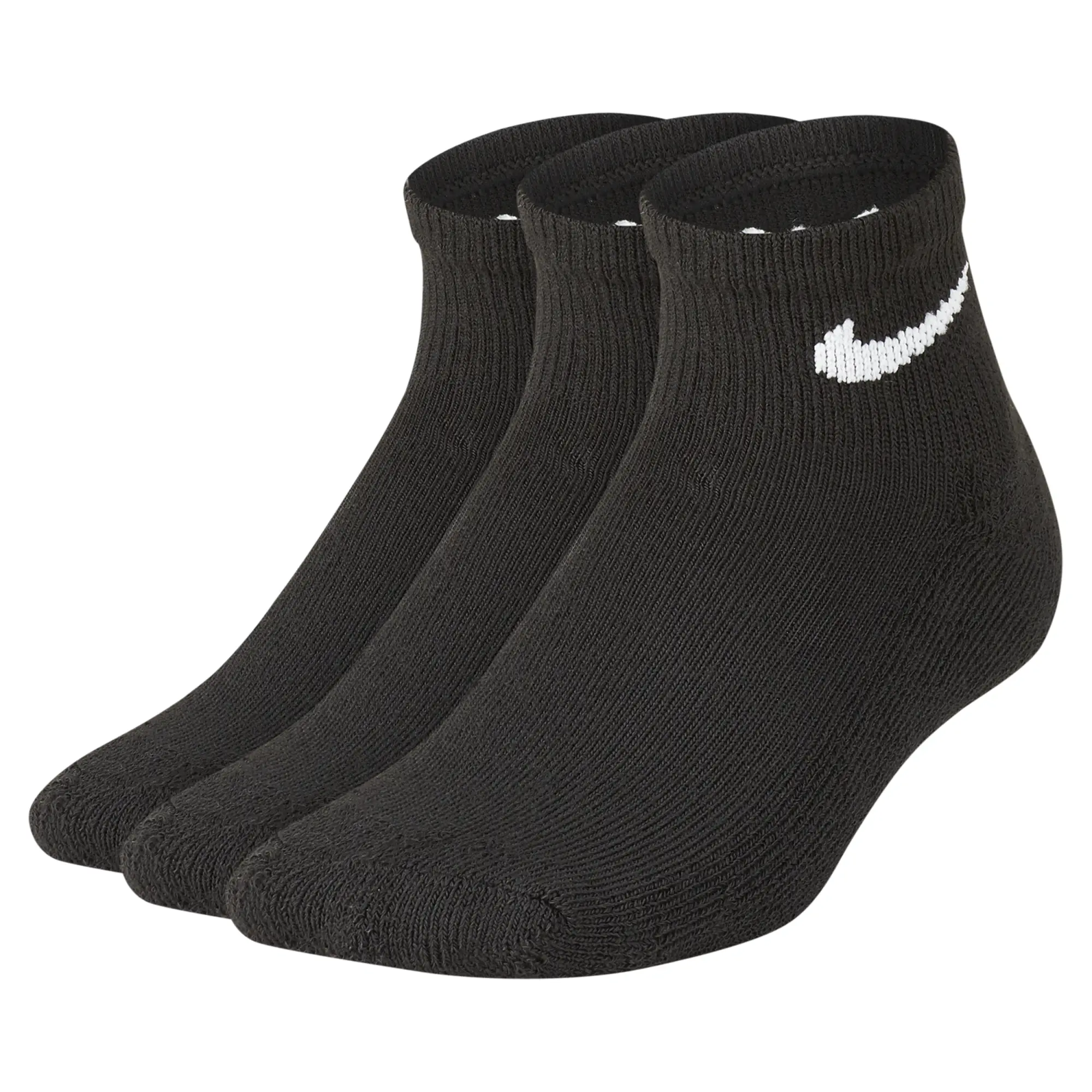 Nike Basics Younger Kids' Ankle Socks - Black