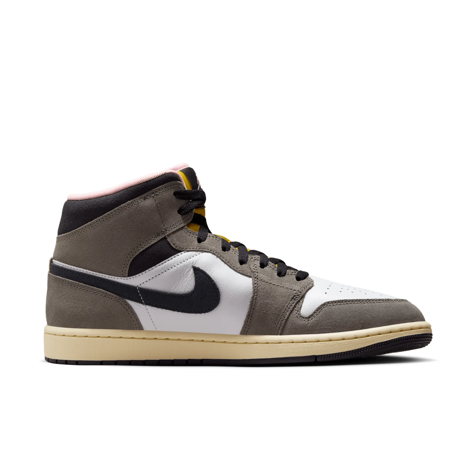 Nike Air Jordan 1 Mid SE Men's Shoes - White