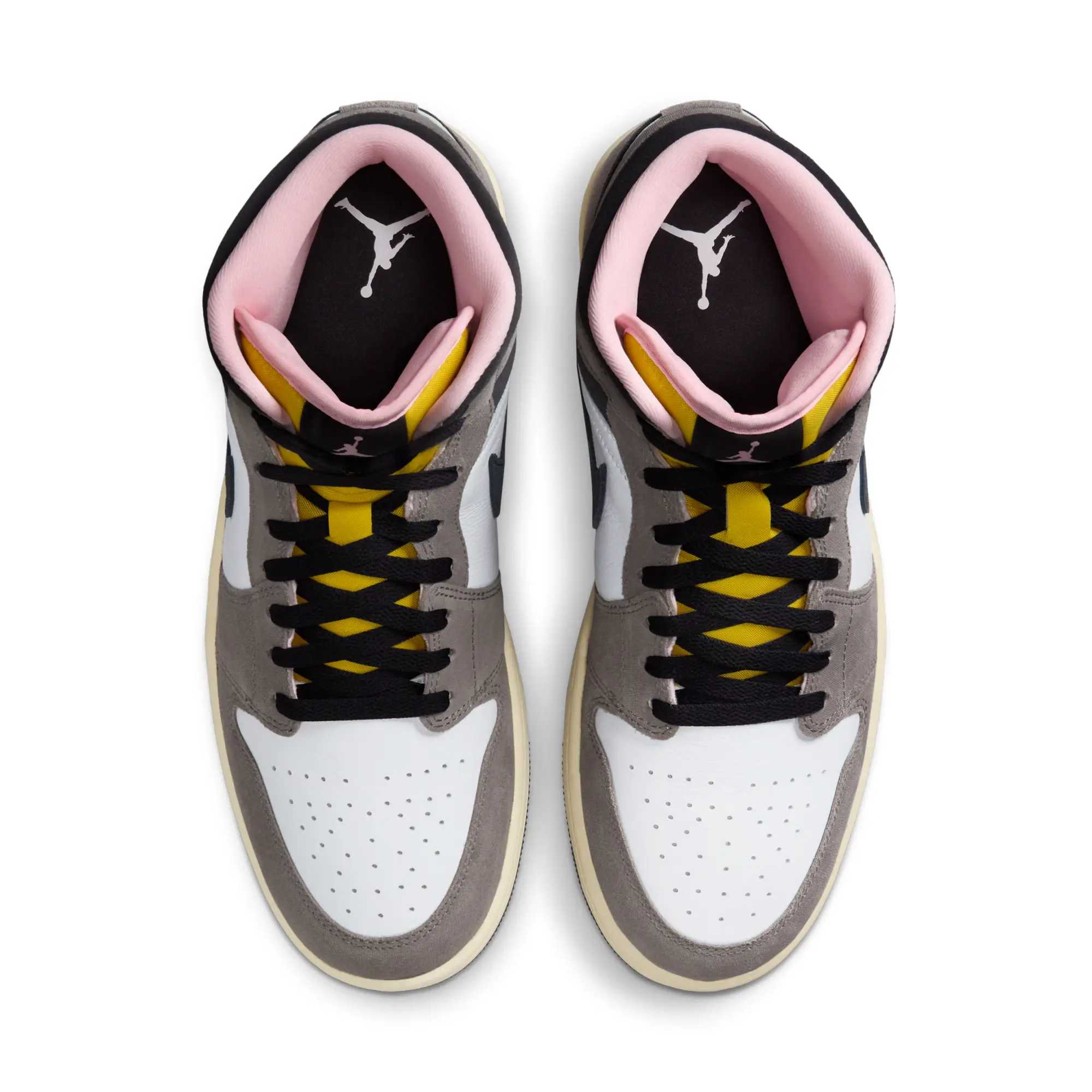 Nike Air Jordan 1 Mid SE Men's Shoes - White