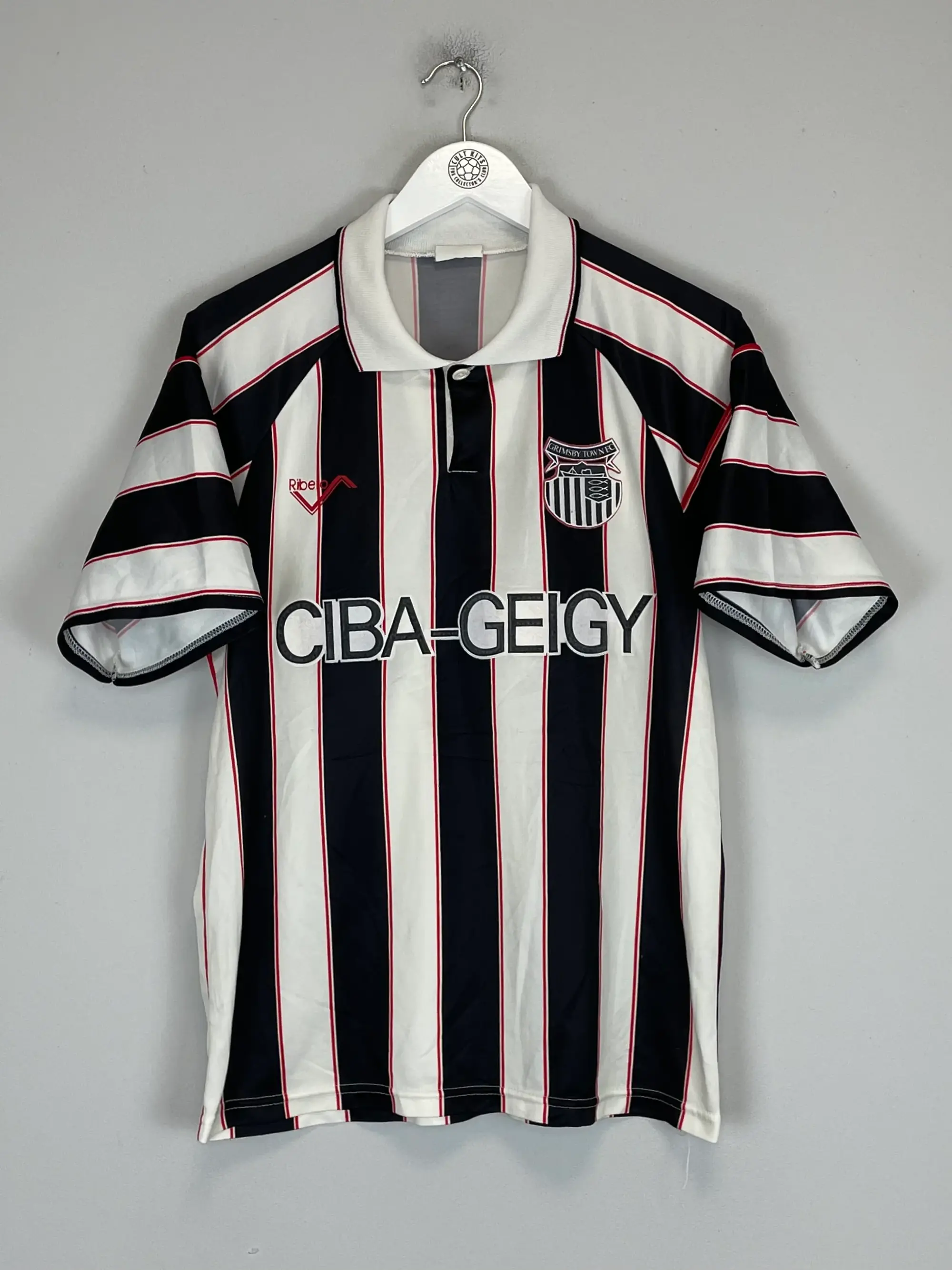 1992/93 GRIMSBY TOWN HOME SHIRT (M) RIBERO | Cult Kits