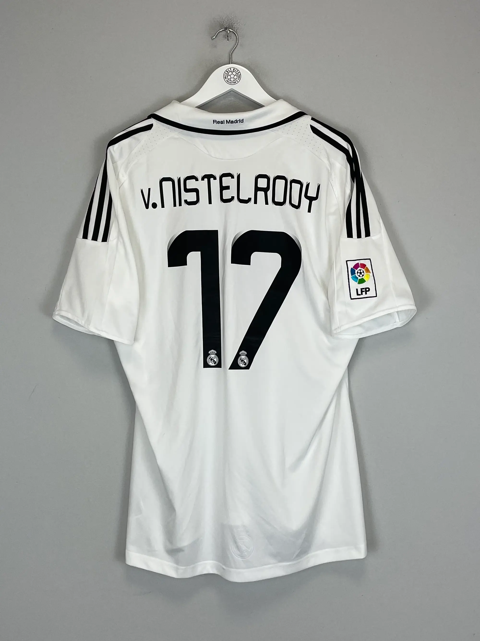 2008/09 REAL MADRID V.NISTELROOY #17 HOME SHIRT (XL) ADIDAS | Cult Kits