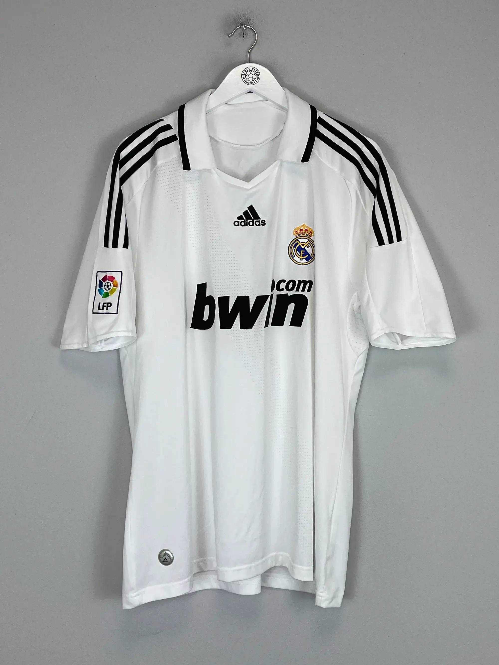 2008/09 REAL MADRID V.NISTELROOY #17 HOME SHIRT (XL) ADIDAS | Cult Kits