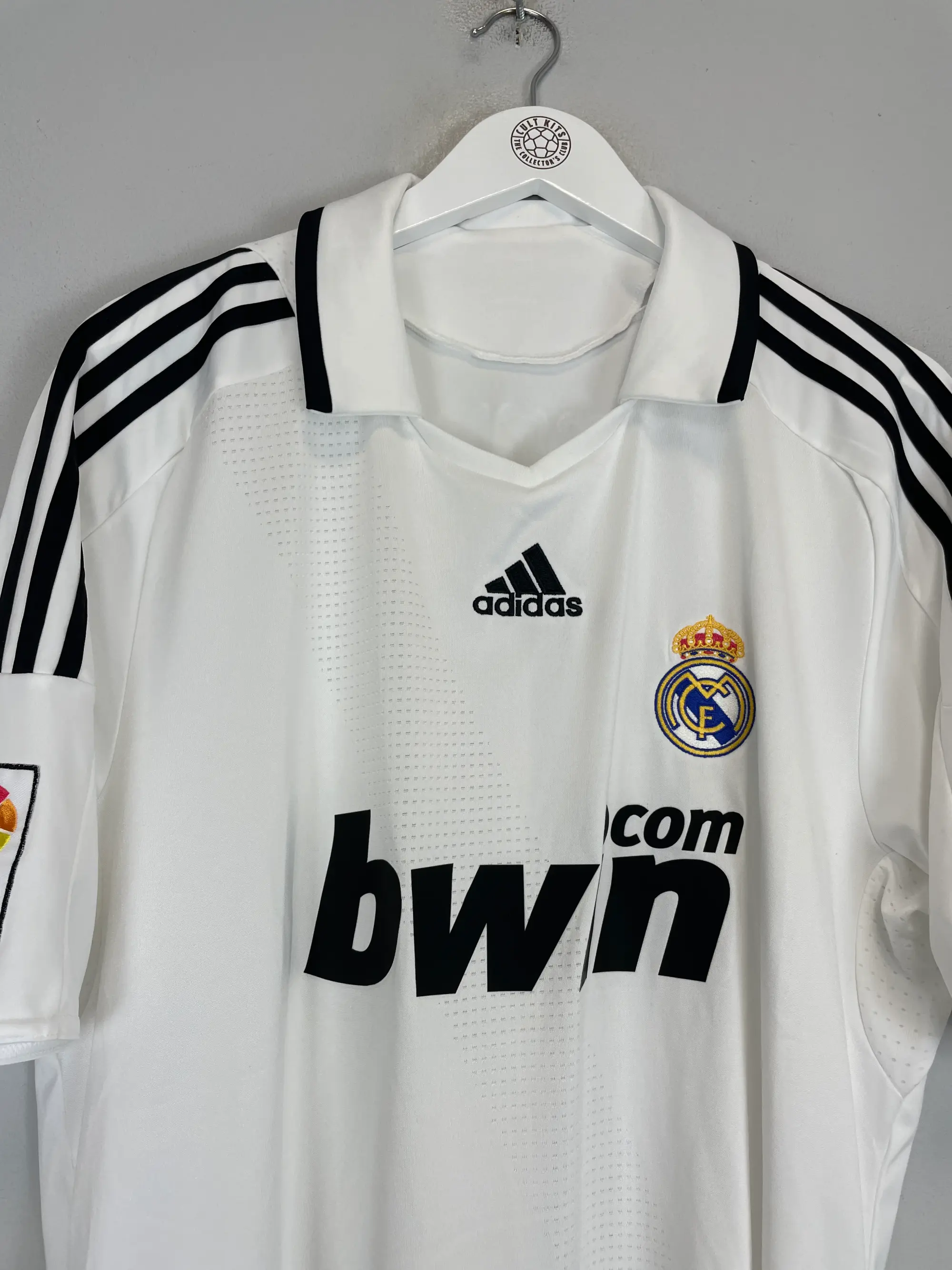 2008/09 REAL MADRID V.NISTELROOY #17 HOME SHIRT (XL) ADIDAS | Cult Kits