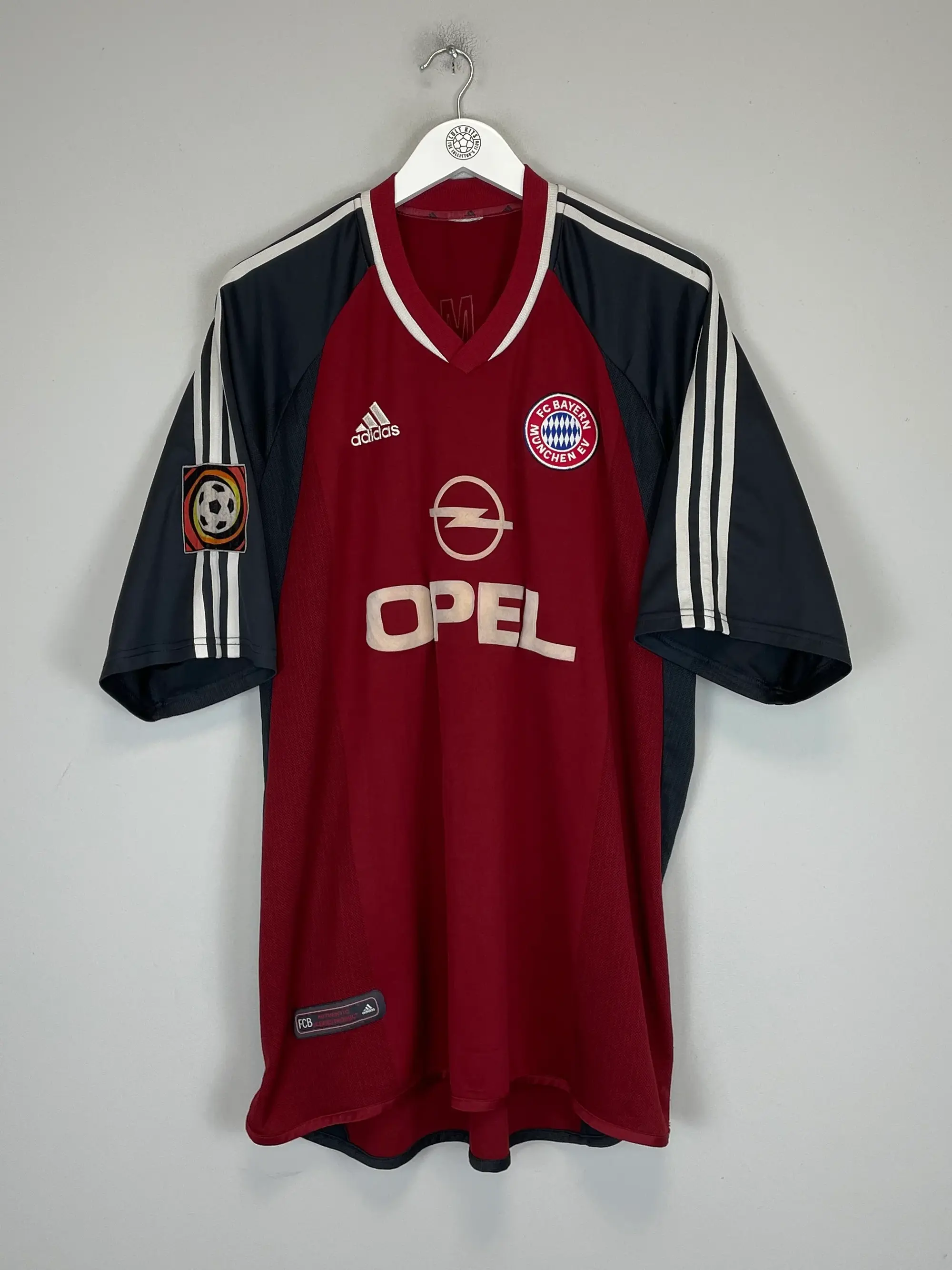 2001/02 BAYERN MUNICH SCHOLL #7 HOME SHIRT (XXL) ADIDAS | Cult Kits