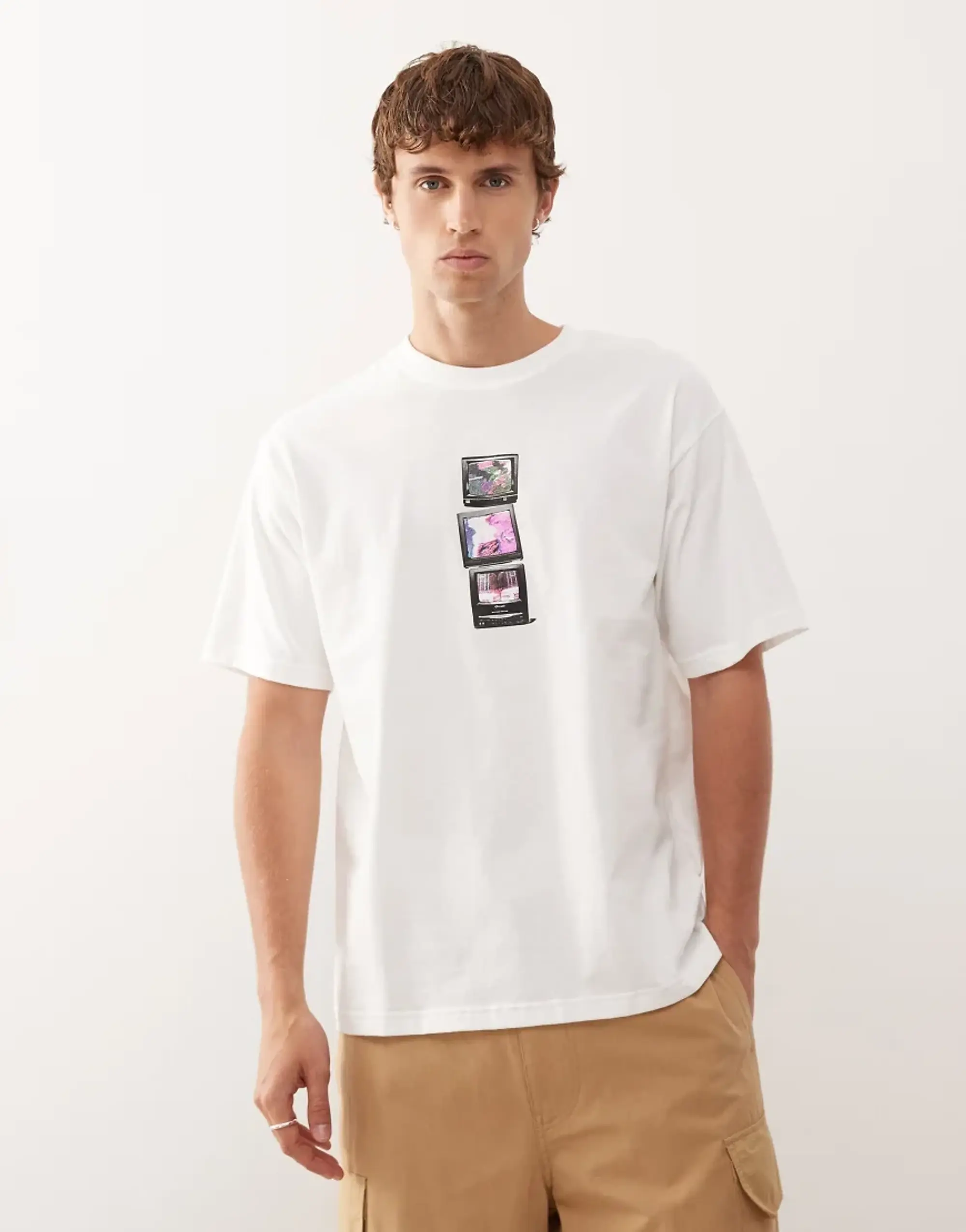 Vans Vee Tv In White
