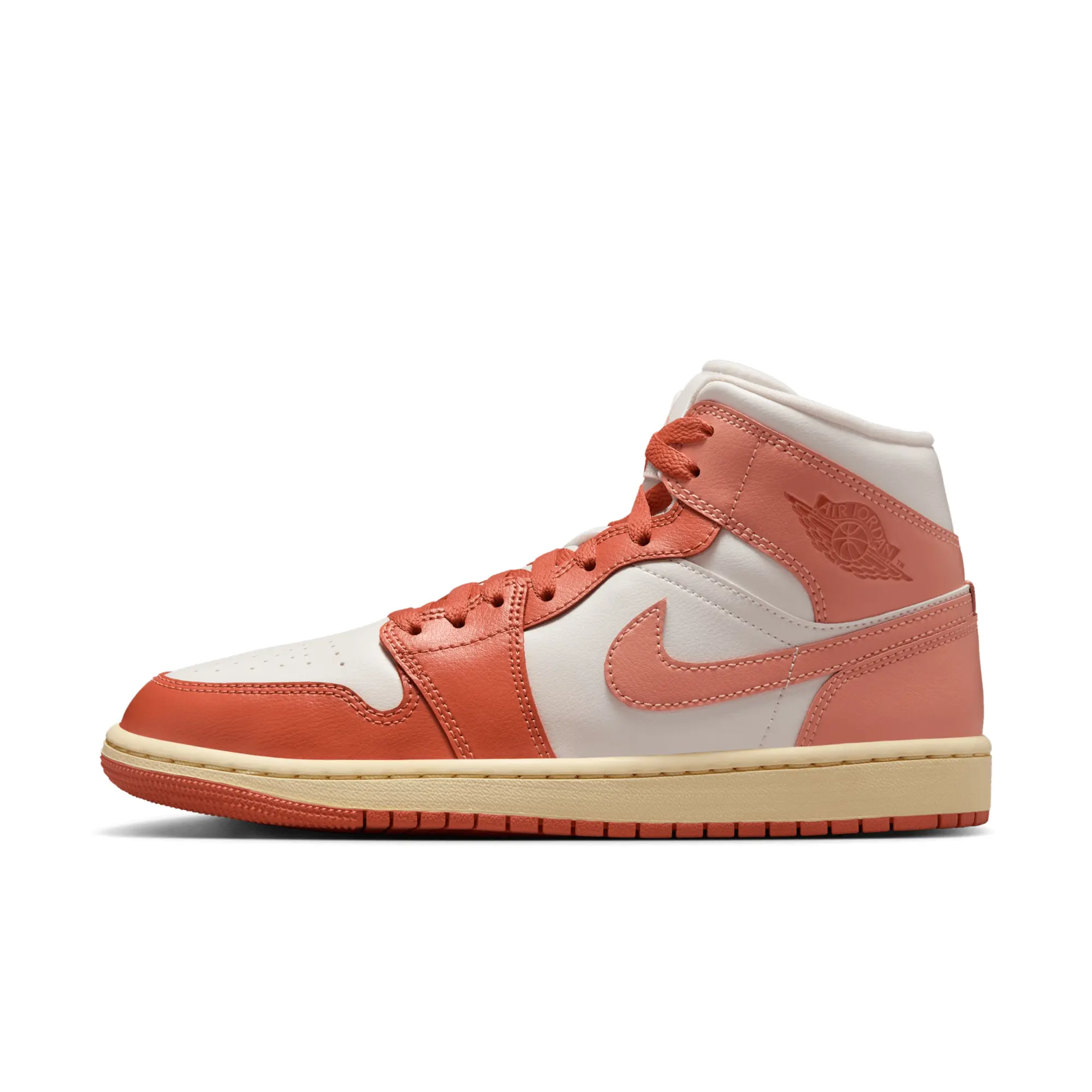 Nike Jordan Nike Air Jordan 1 Mid Women's Shoes - White
