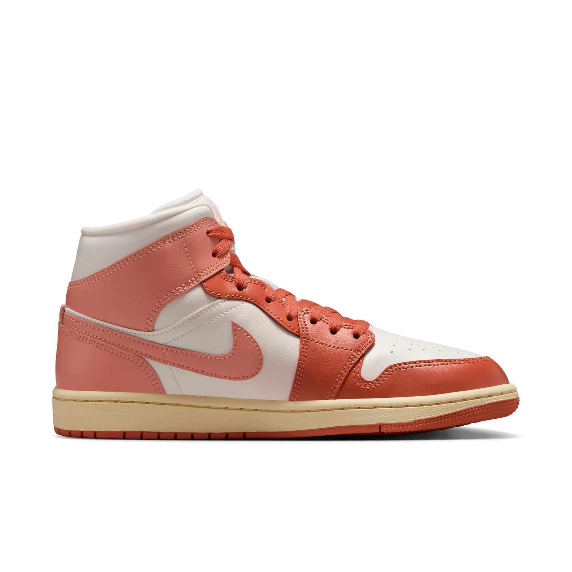 Nike Jordan Nike Air Jordan 1 Mid Women's Shoes - White