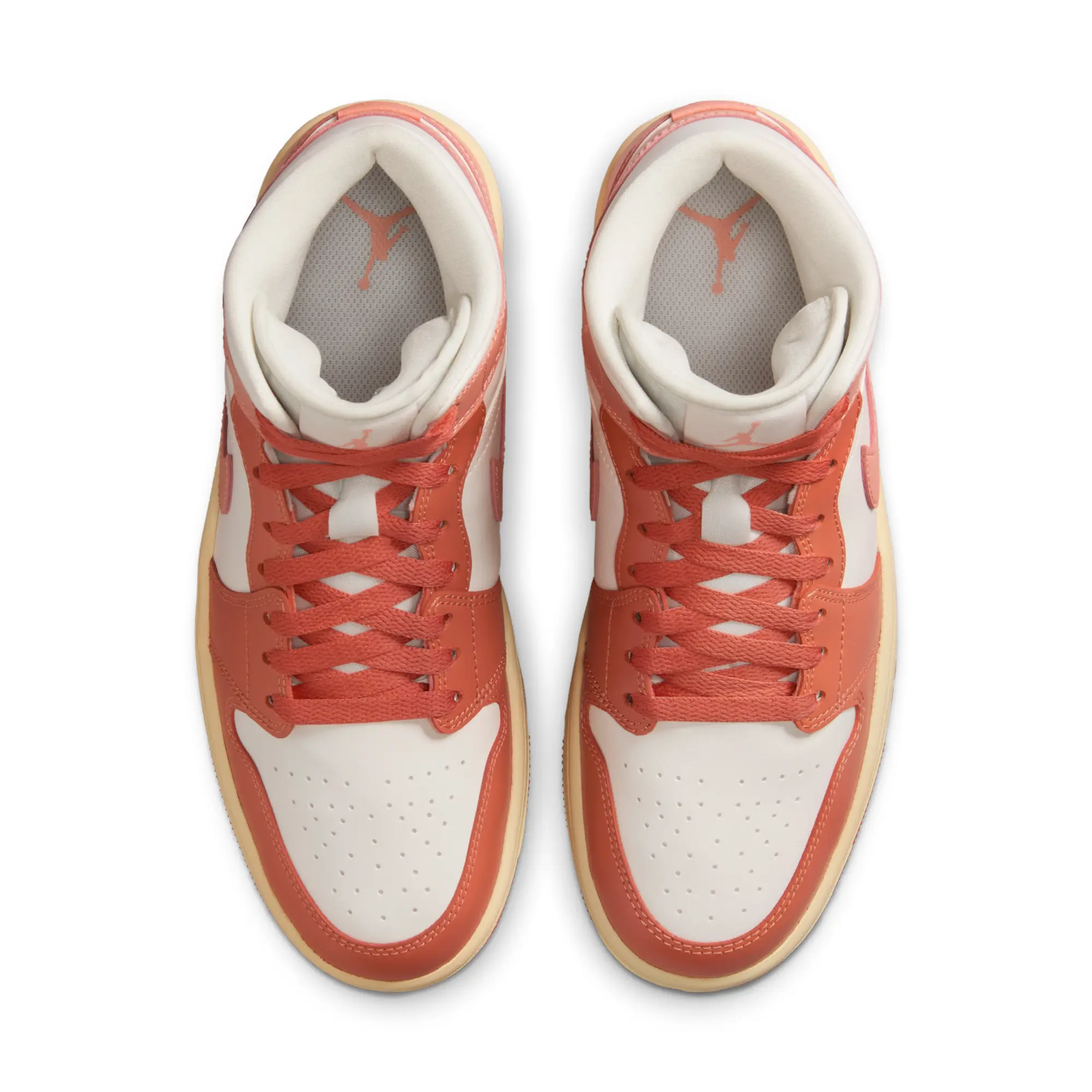Nike Jordan Nike Air Jordan 1 Mid Women's Shoes - White
