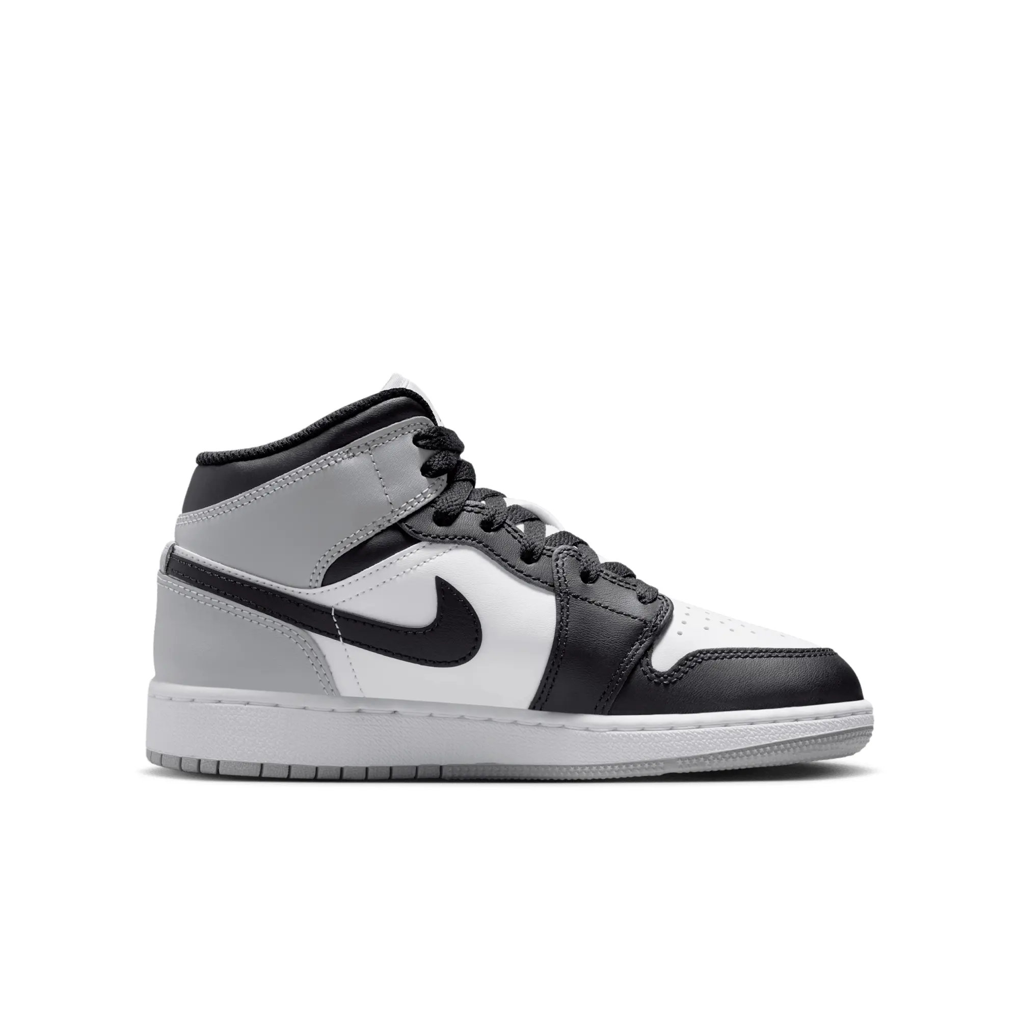 Nike Jordan Nike Air Jordan 1 Mid Older Kids' Shoes - White