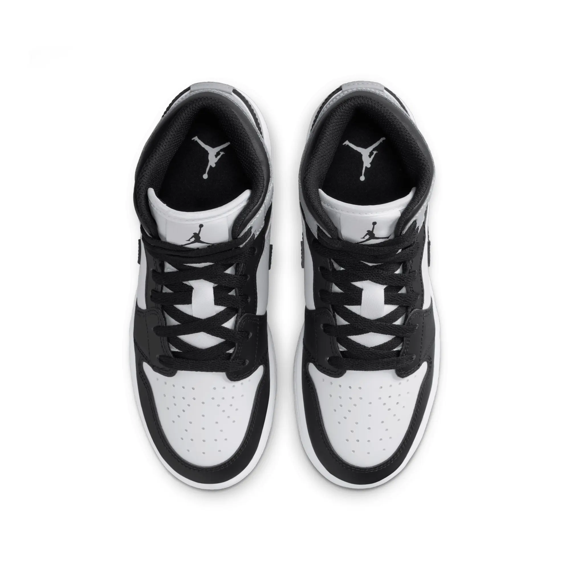 Nike Jordan Nike Air Jordan 1 Mid Older Kids' Shoes - White