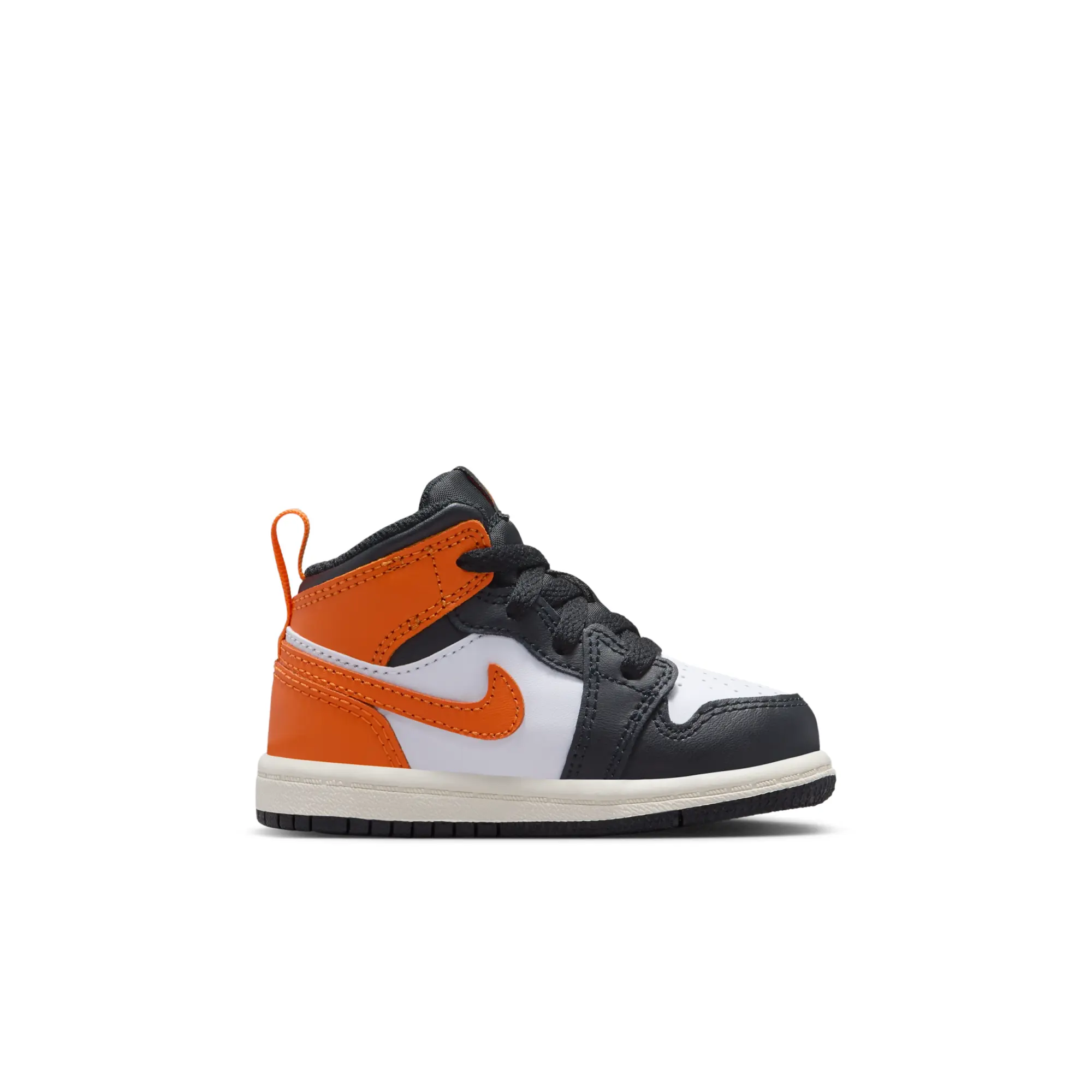 Nike Jordan 1 Mid Baby/Toddler Shoes - Orange