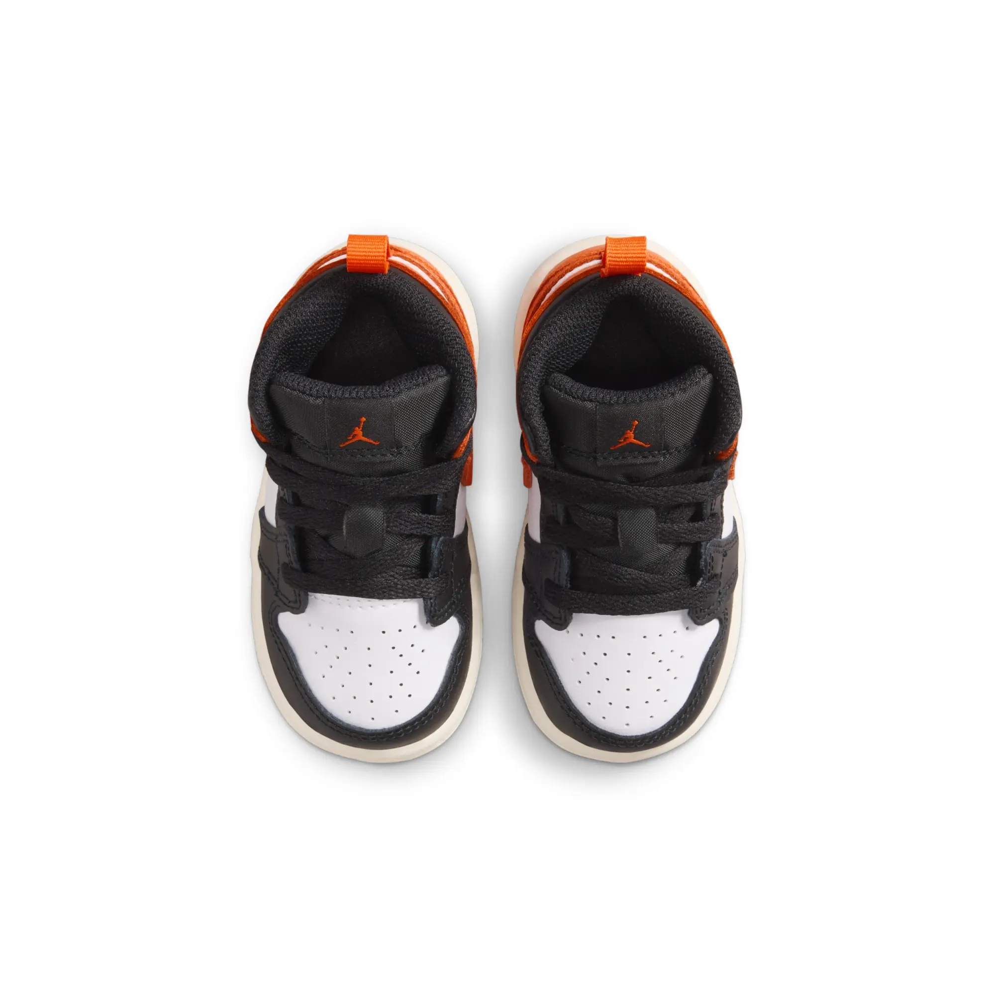 Nike Jordan 1 Mid Baby/Toddler Shoes - Orange