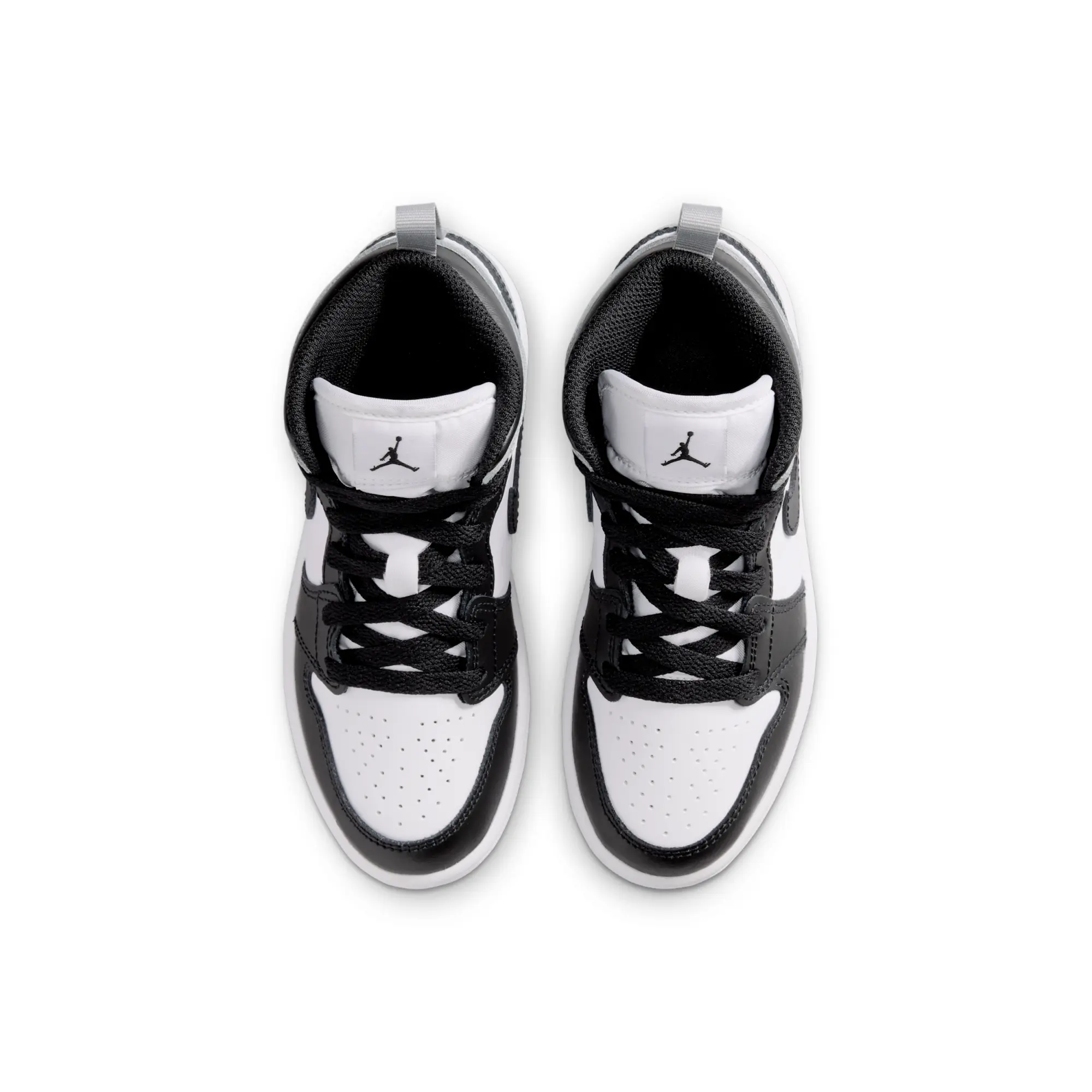 Nike Jordan 1 Mid Younger Kids' Shoes - White