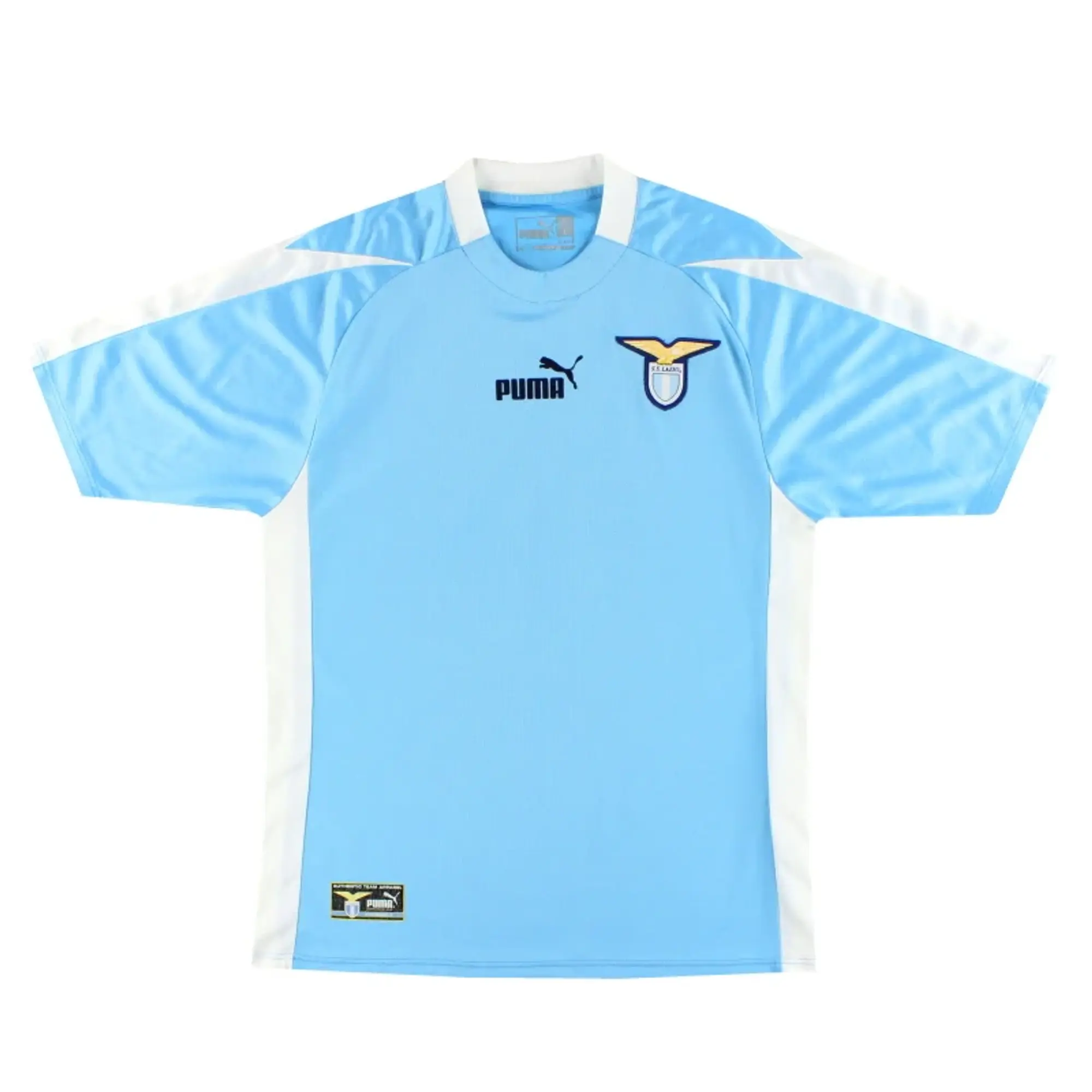 2003-04 Lazio Puma Home Shirt L - Lazio / Excellent / Large