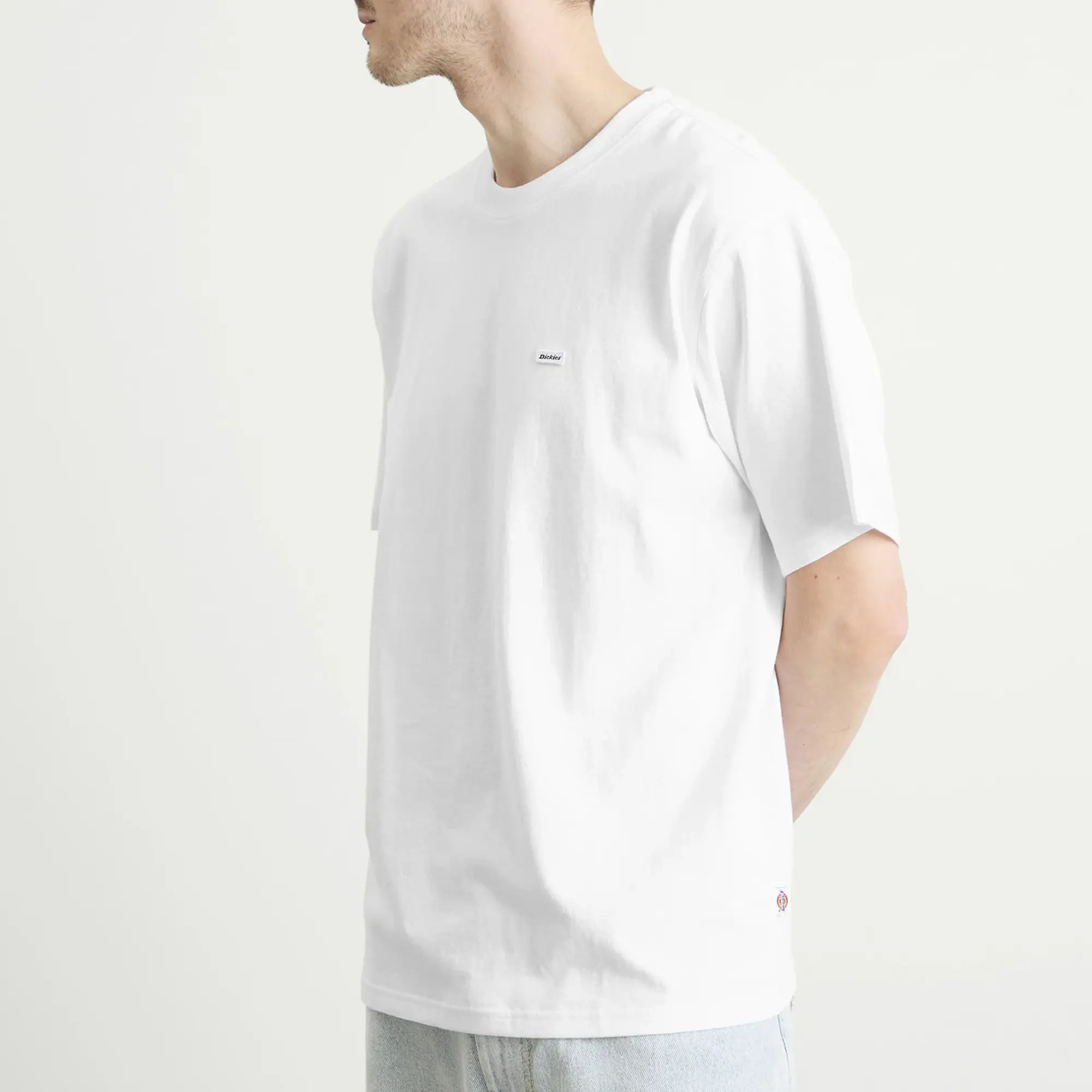 Dickies Men's Clancy Heavyweight T-Shirt White
