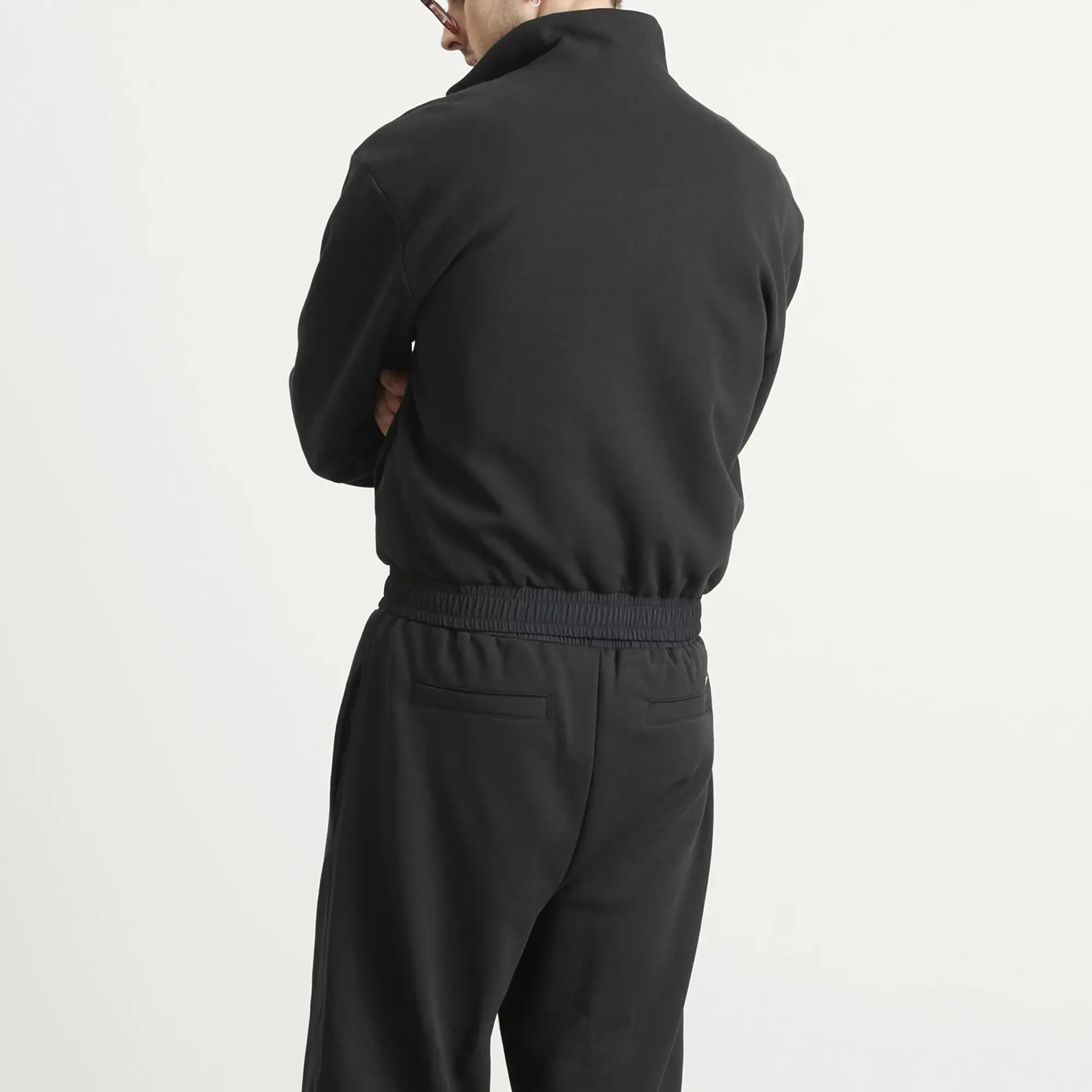 AMIRI Men's Lounge Track Jacket Black