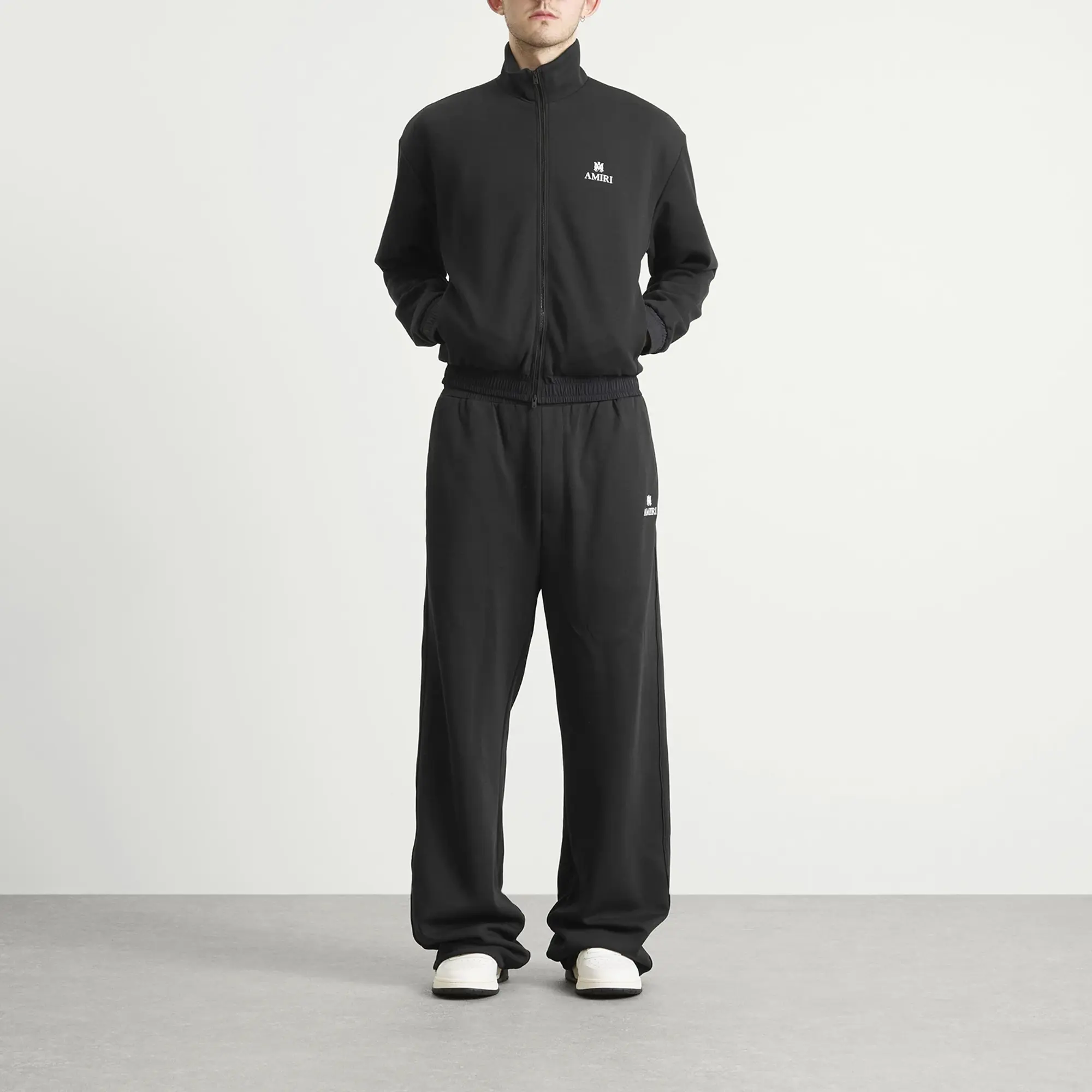 AMIRI Men's Lounge Track Jacket Black