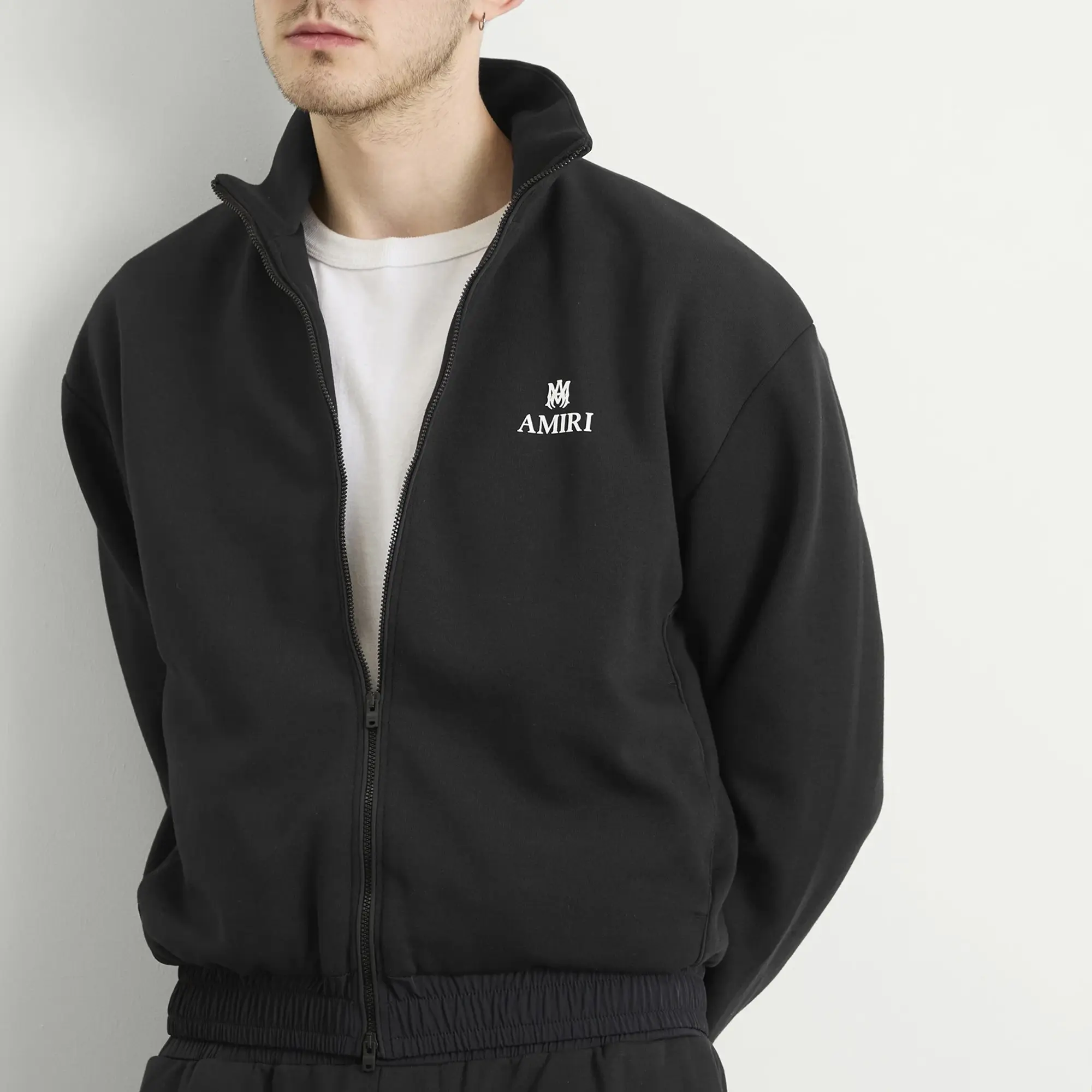 AMIRI Men's Lounge Track Jacket Black