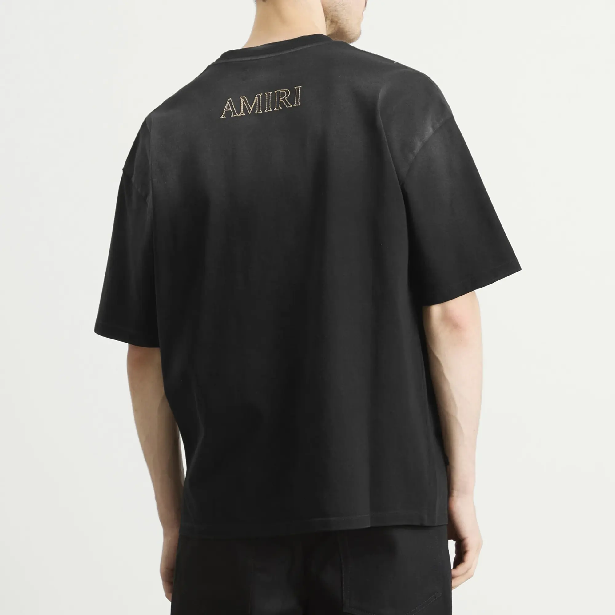 AMIRI Men's MA Outline Oversized Tee Black