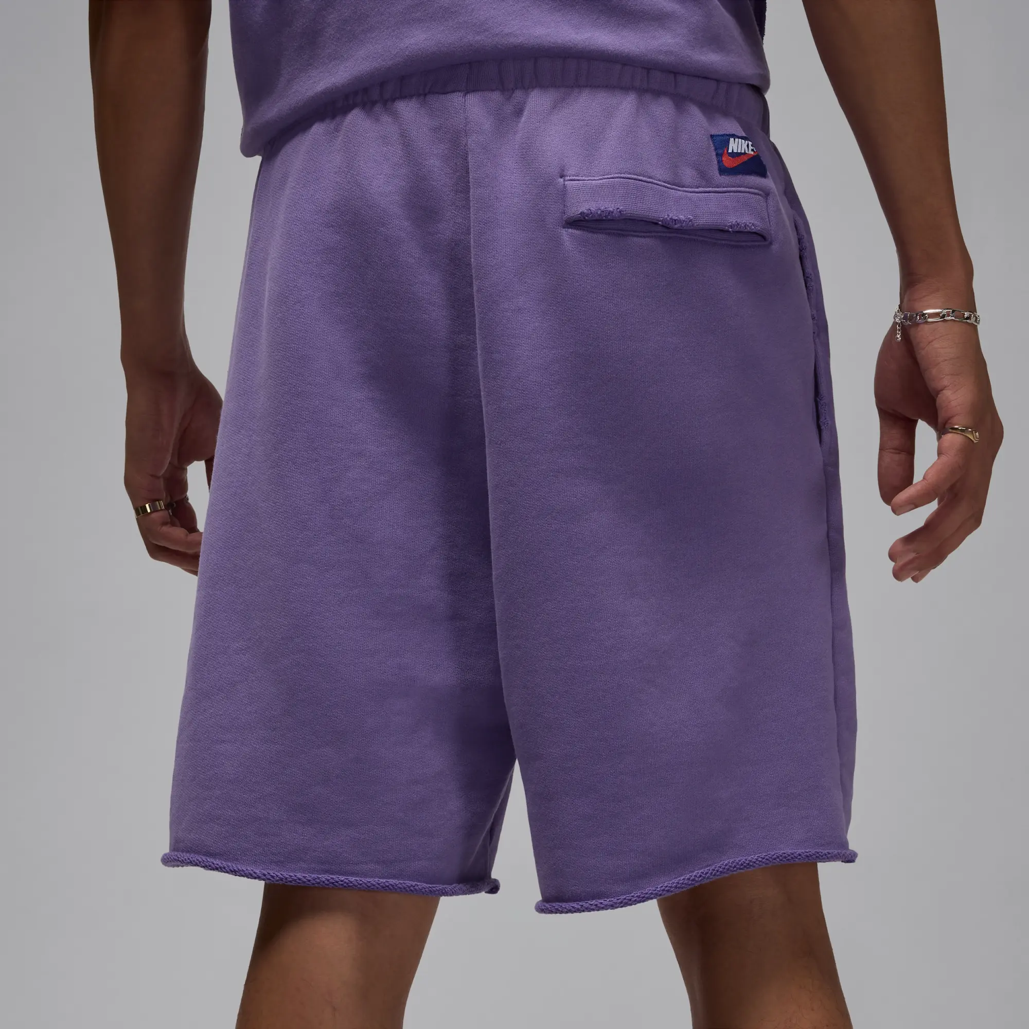 Nike Jordan Nike Air Jordan Rare Air Men's French Terry Shorts - Purple - Fleece