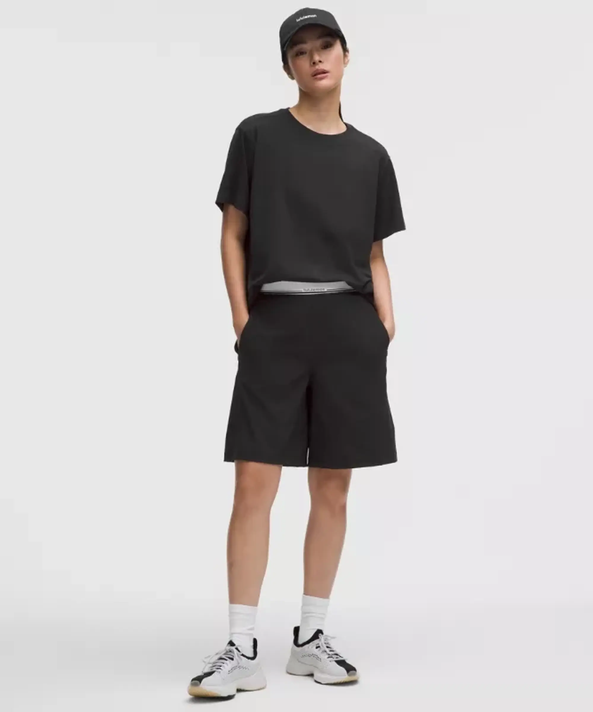 lululemon – Women's All Yours Organic Crewneck T-Shirt – Color Black – Size L