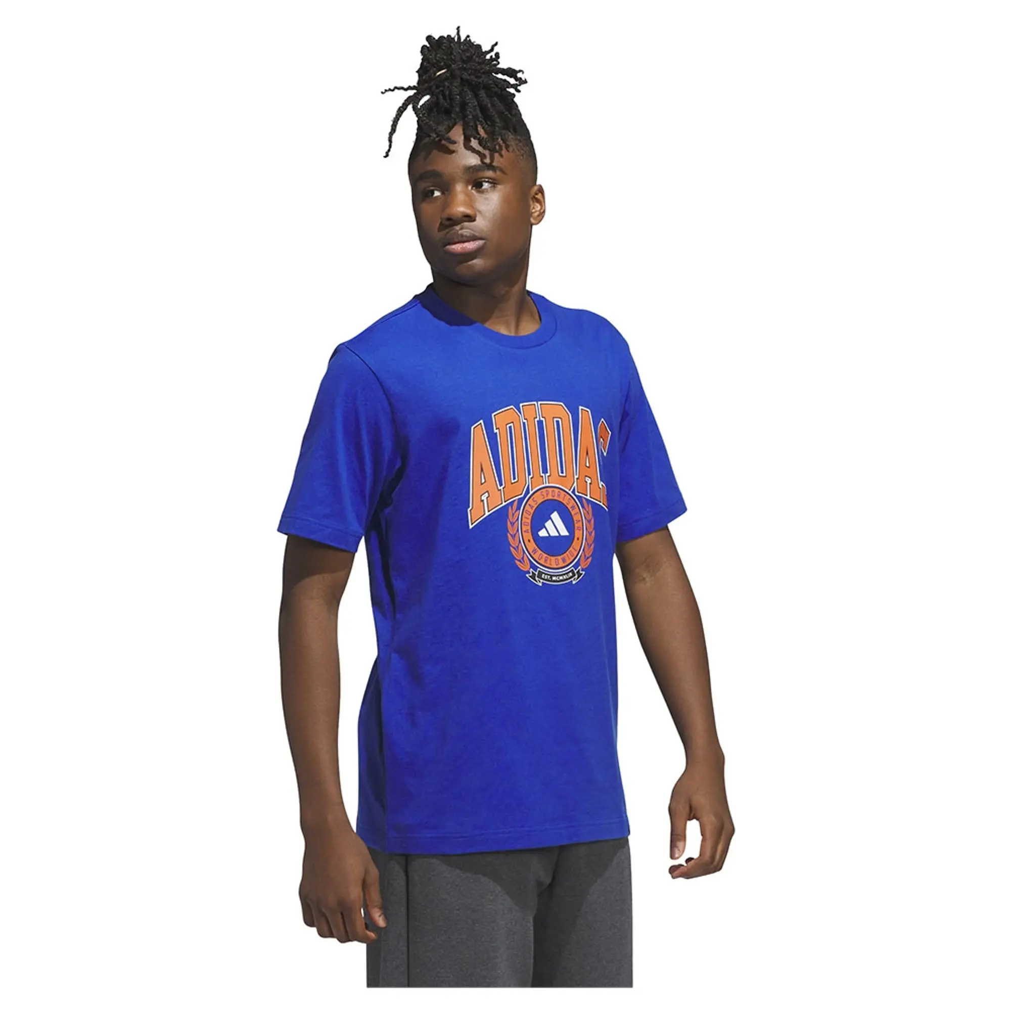 Adidas Varsity Crest Graphic Short Sleeve T-shirt