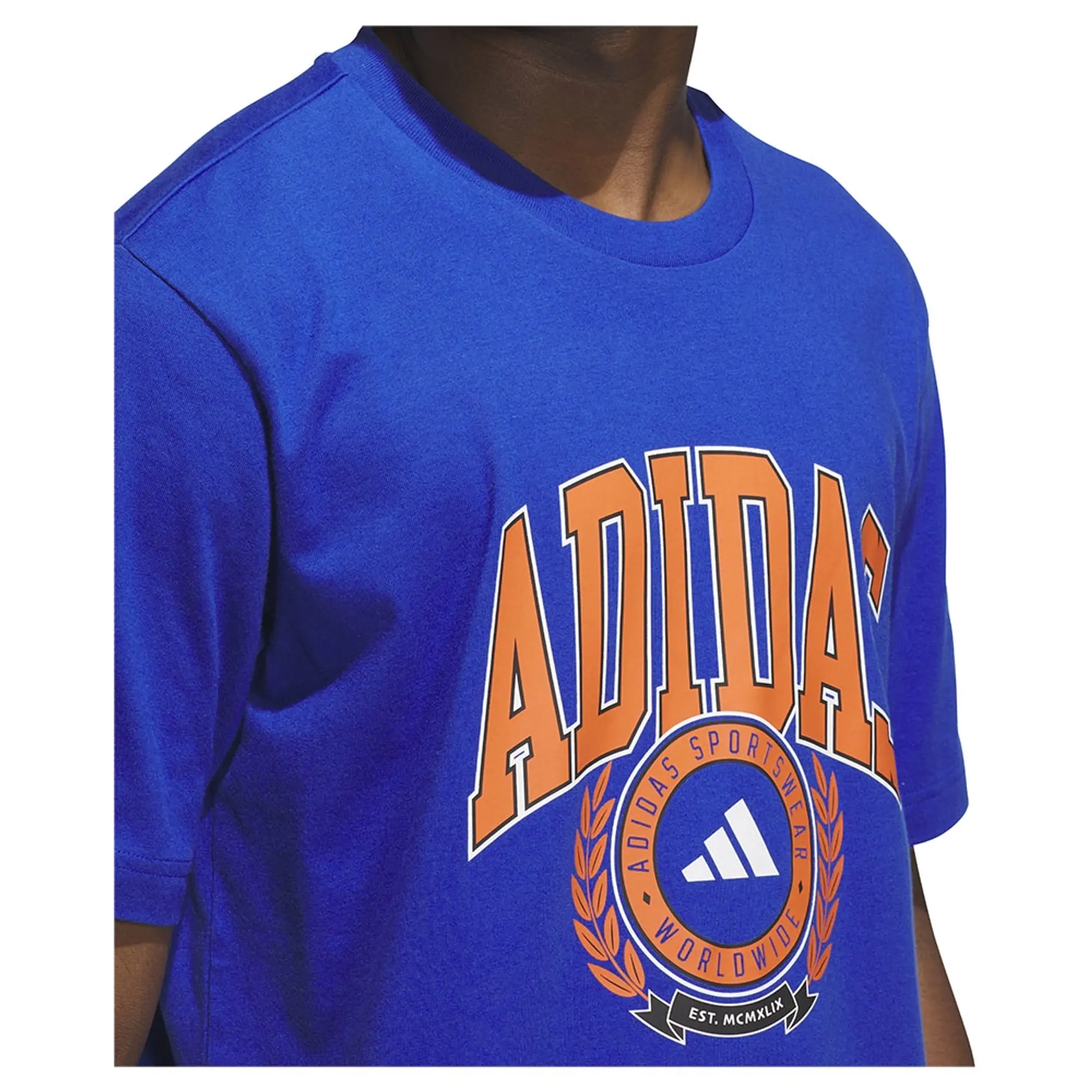 Adidas Varsity Crest Graphic Short Sleeve T-shirt