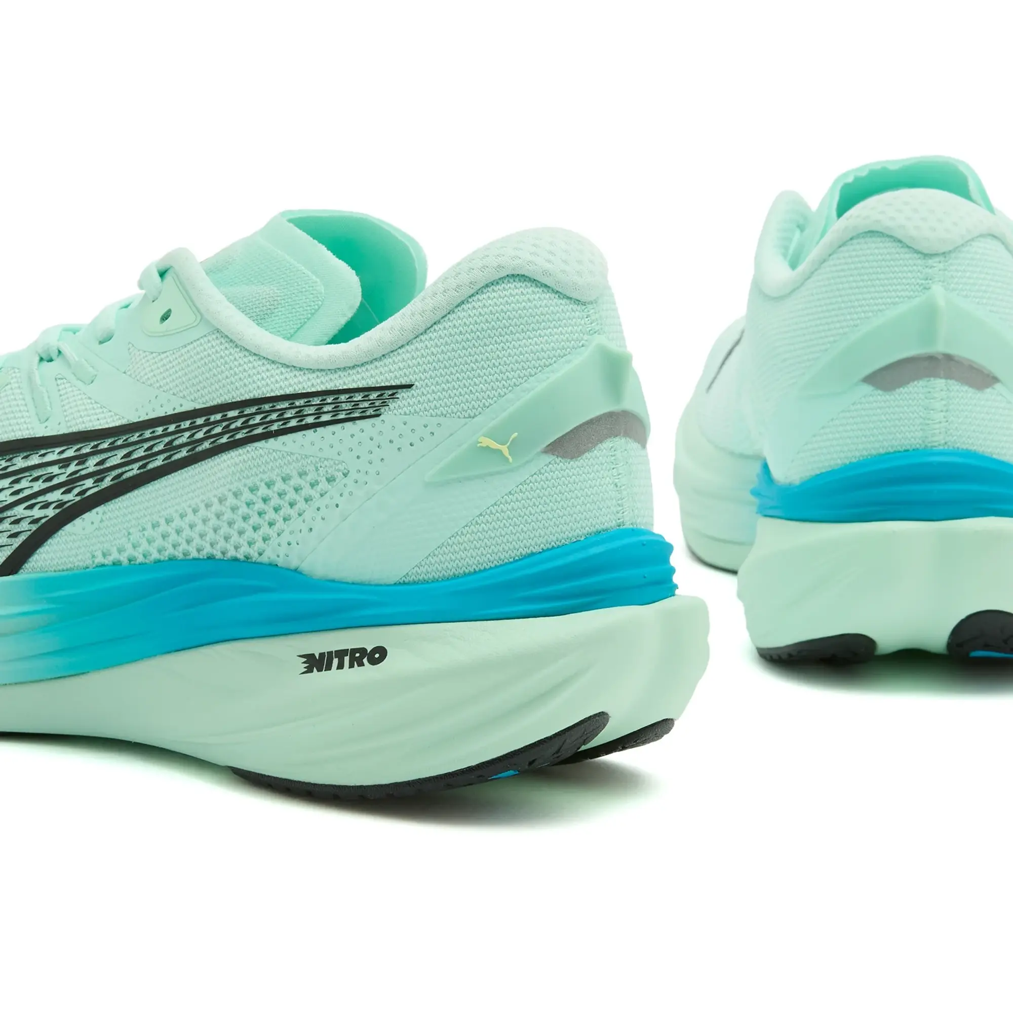 Puma Deviate Nitro 3 Neutral Running Shoe Men - Mint, Blue
