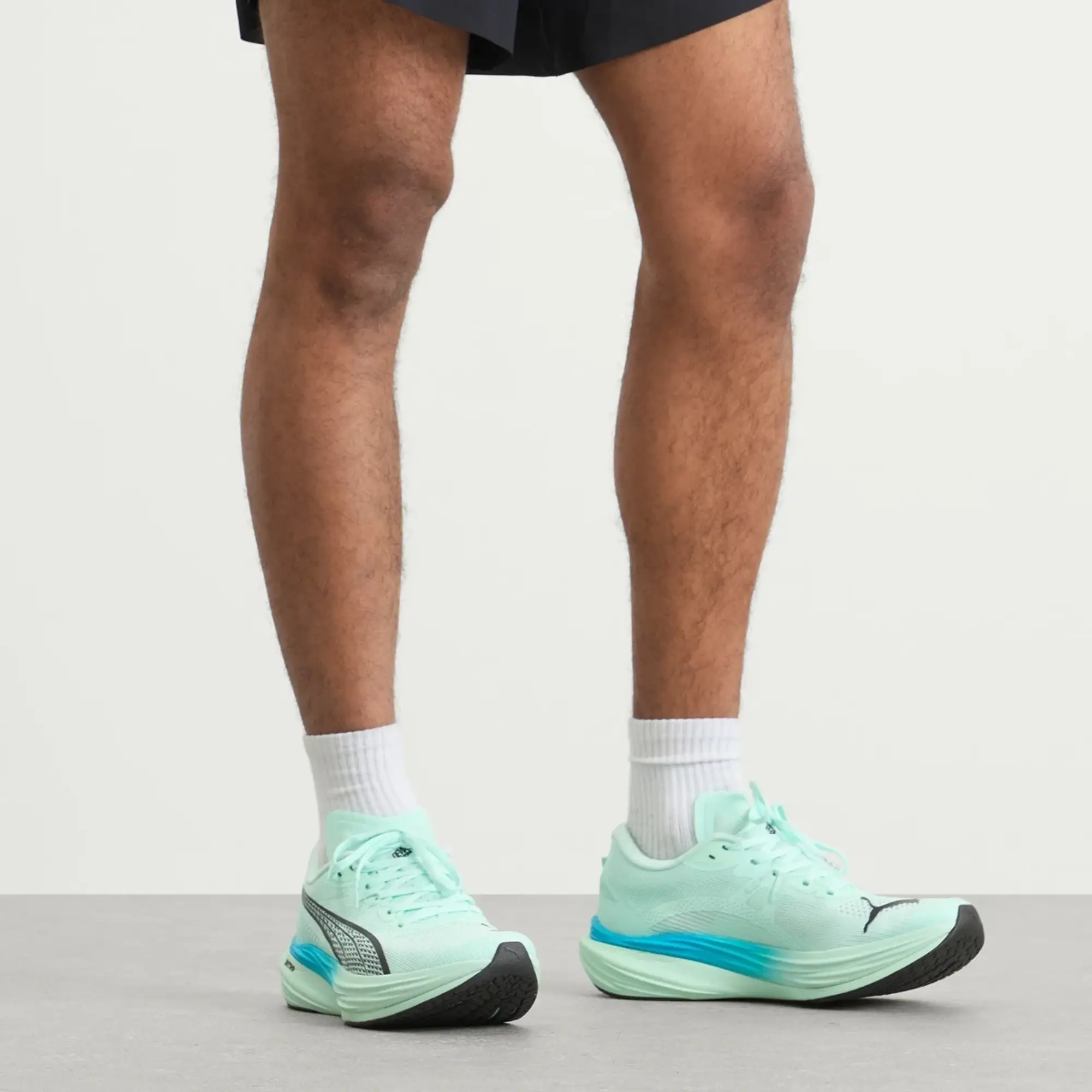 Puma Deviate Nitro 3 Neutral Running Shoe Men - Mint, Blue